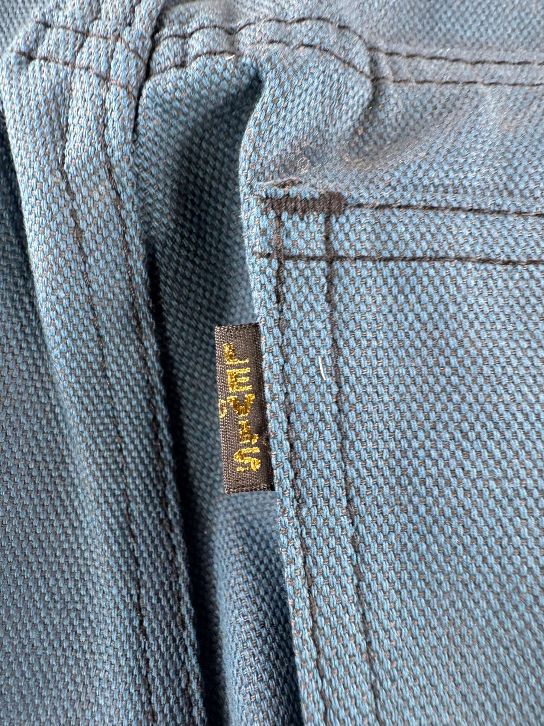 Big E on Vintage NOS Levis StaPrest Trousers W32 (Fits W30)