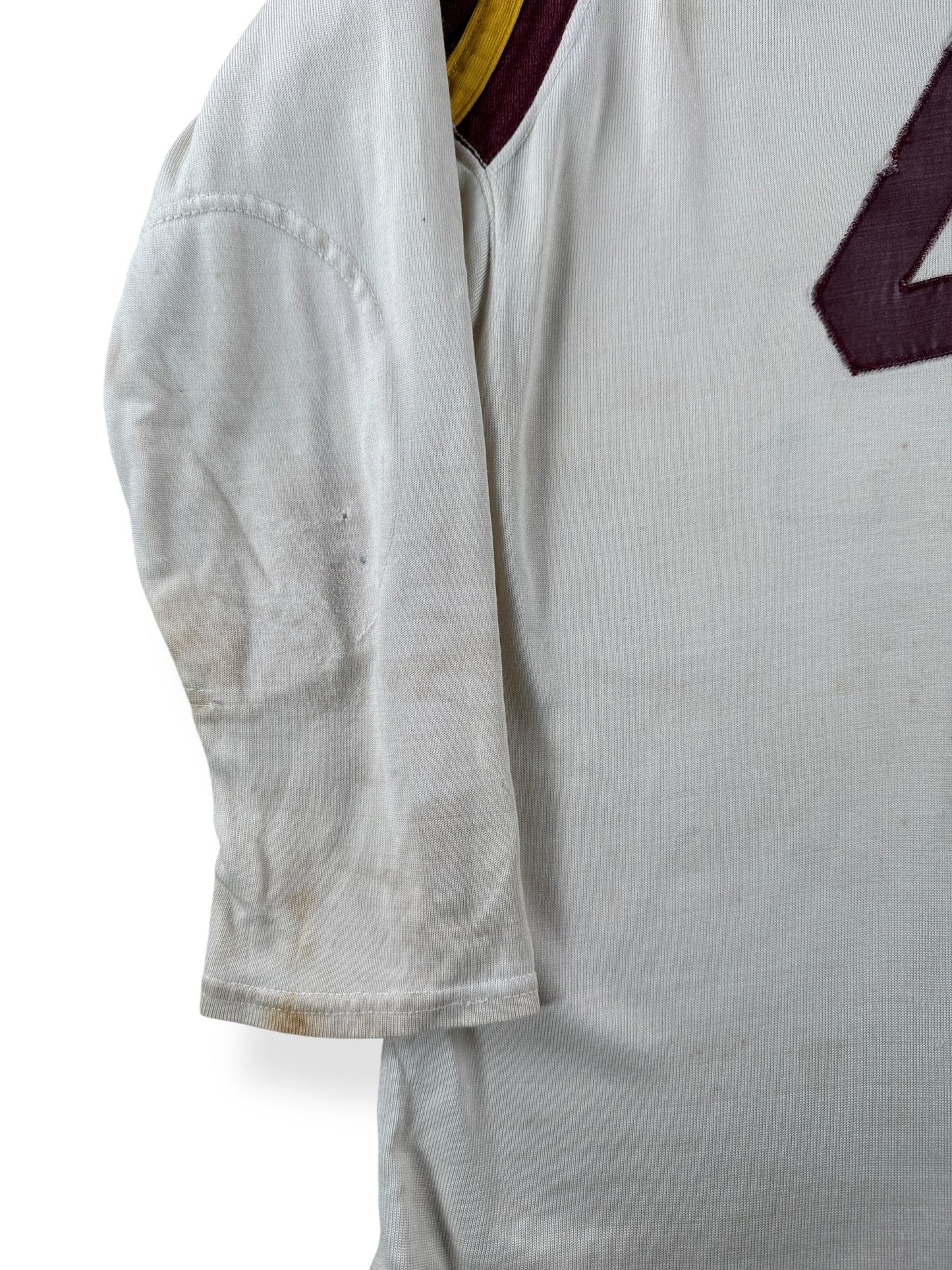 Wear on Vintage Ernie Rose "41" Durene Jersey SZ L