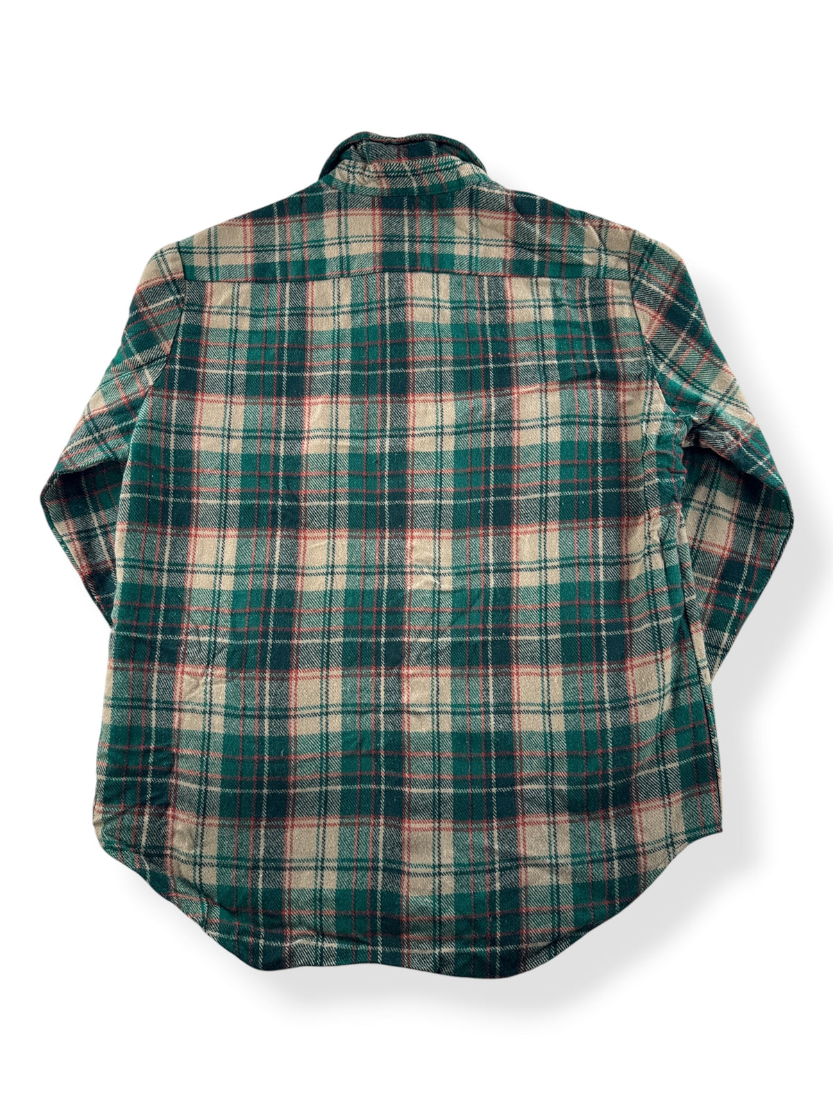 Back of Vintage 70s JC Penney Flannel SZ L