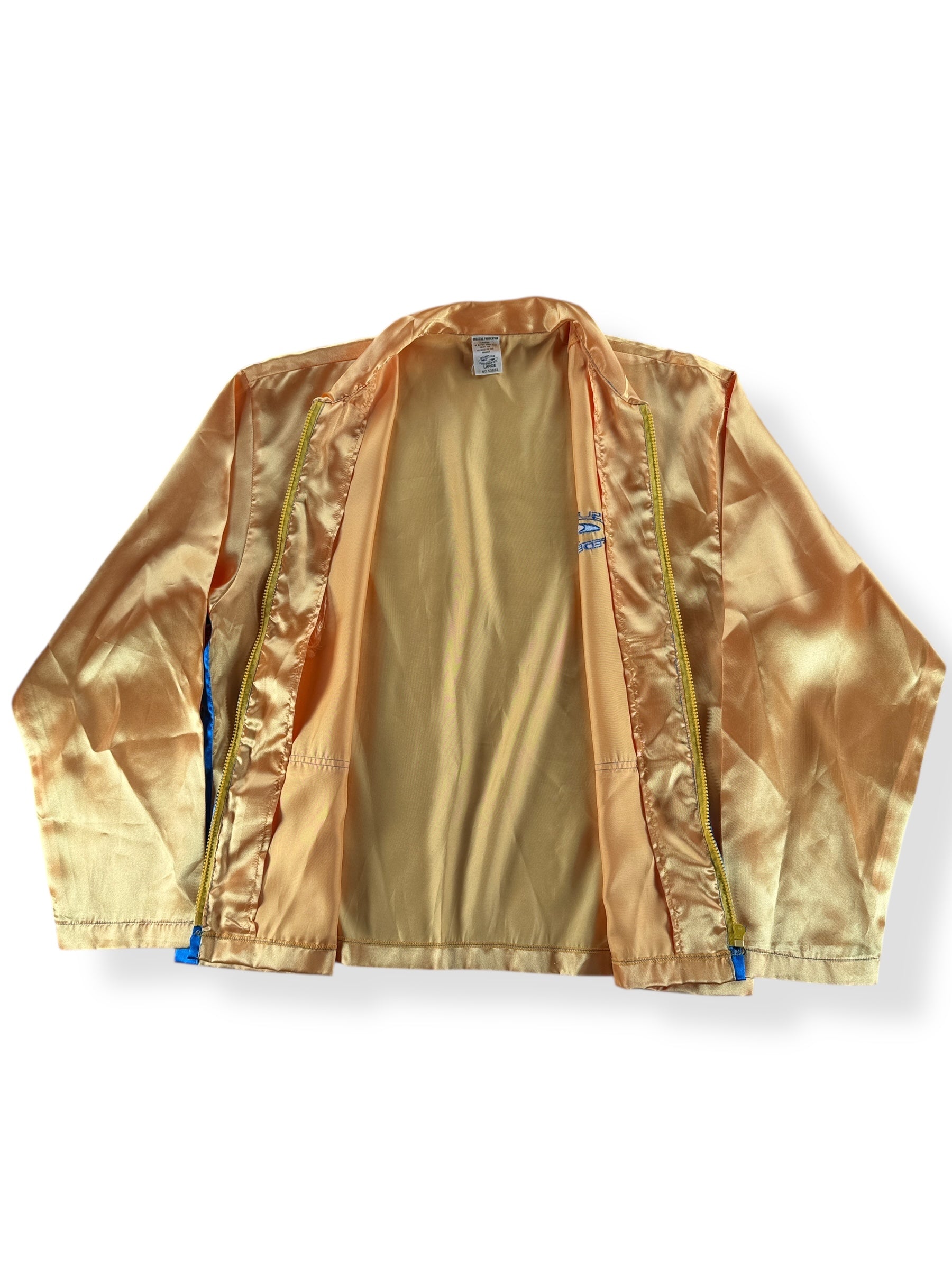 Inside of Vintage Surfing Federation Judges Jacket SZ L