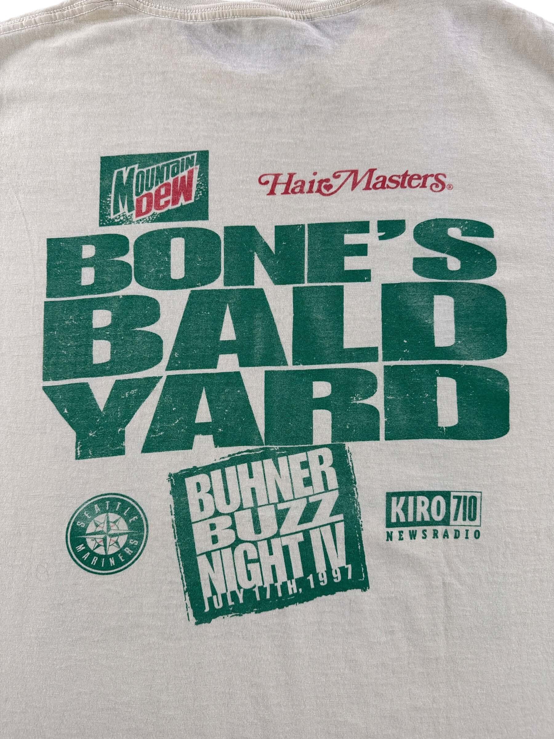Graphic of Vintage Jay Buhner Tee SZ XL