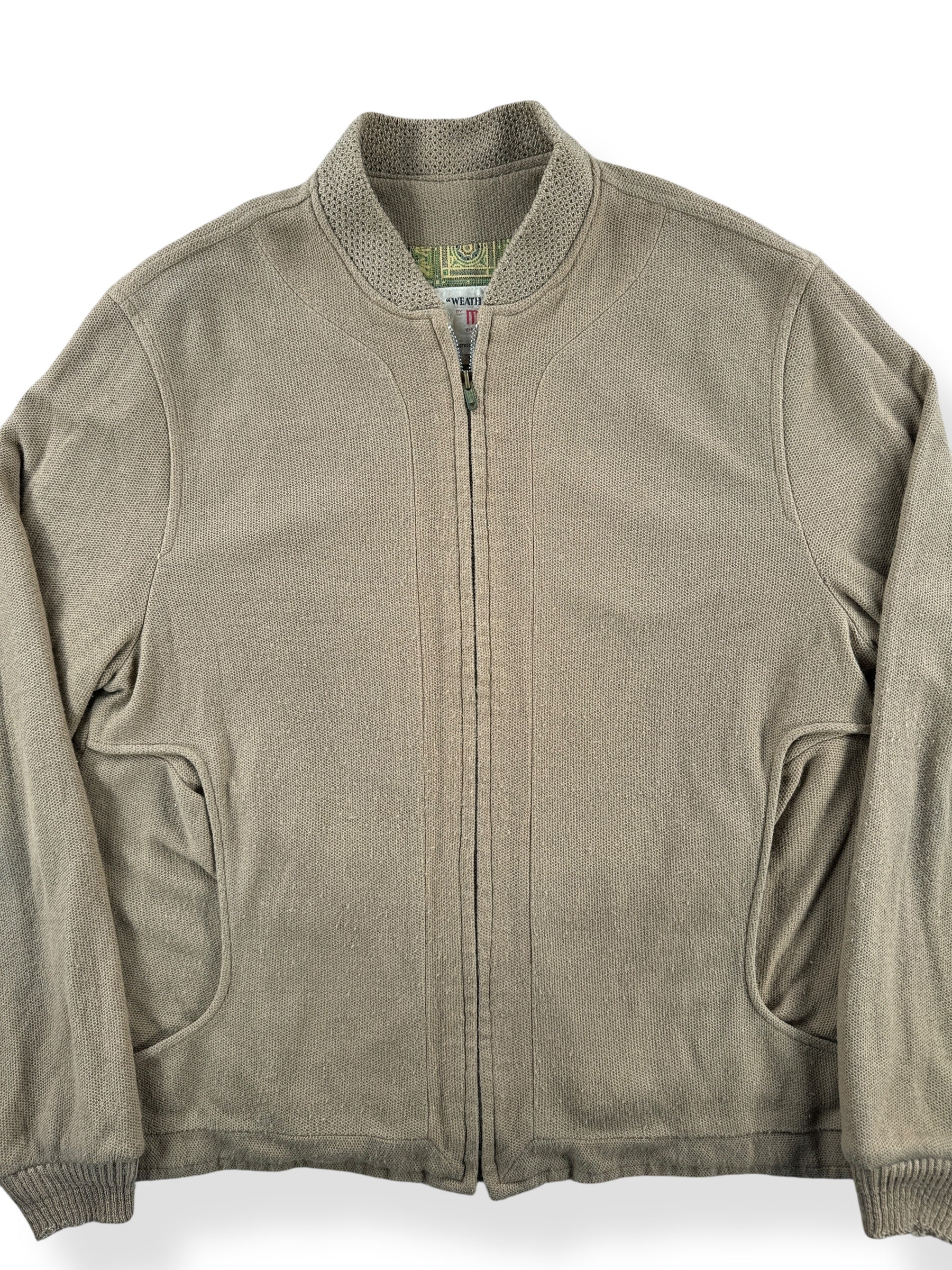 Front Close Up of Vintage Weather-Eye by Martin of California Jacket SZ 44