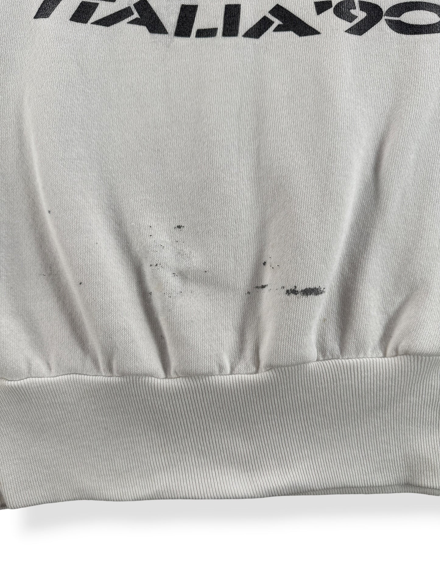 Staining on Vintage Italia '90 Crewneck SZ S