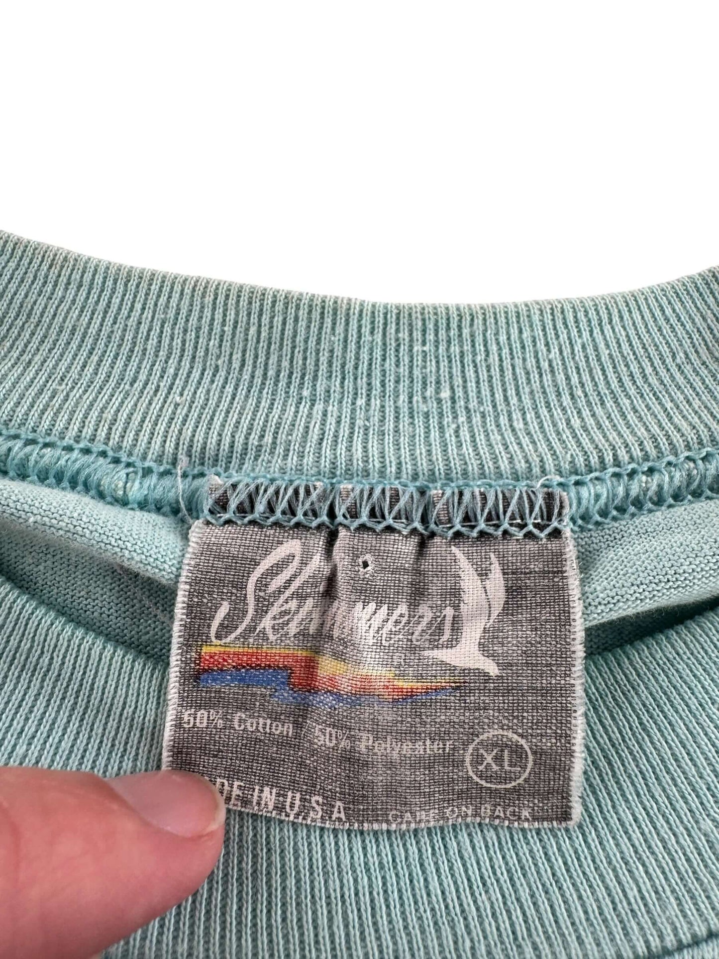 Tag on Vintage Oshkosh 1989 Air Show Tee SZ XL (Fits M/L)