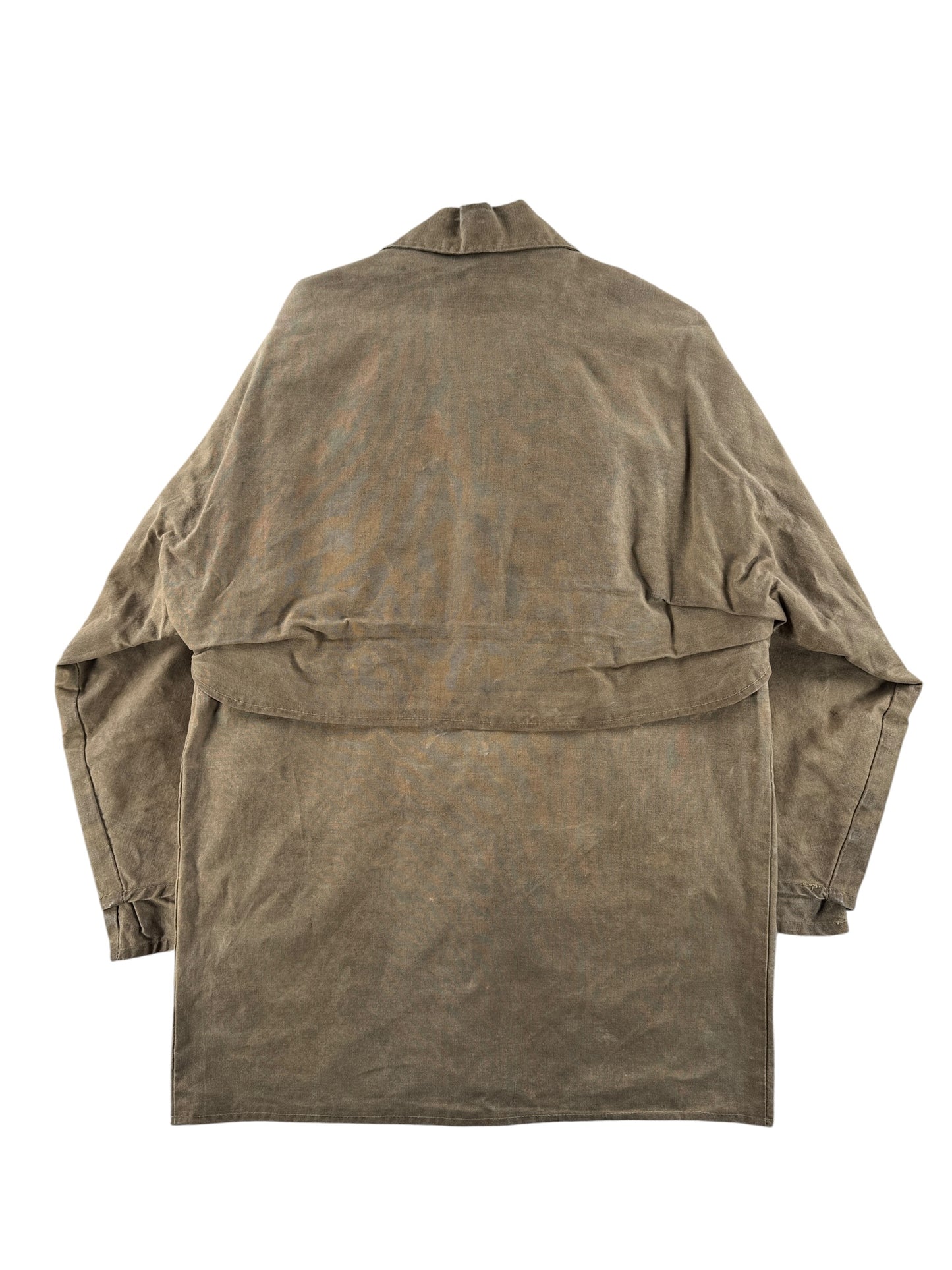 Back of Vintage Filson Tin Cloth Jacket SZ M