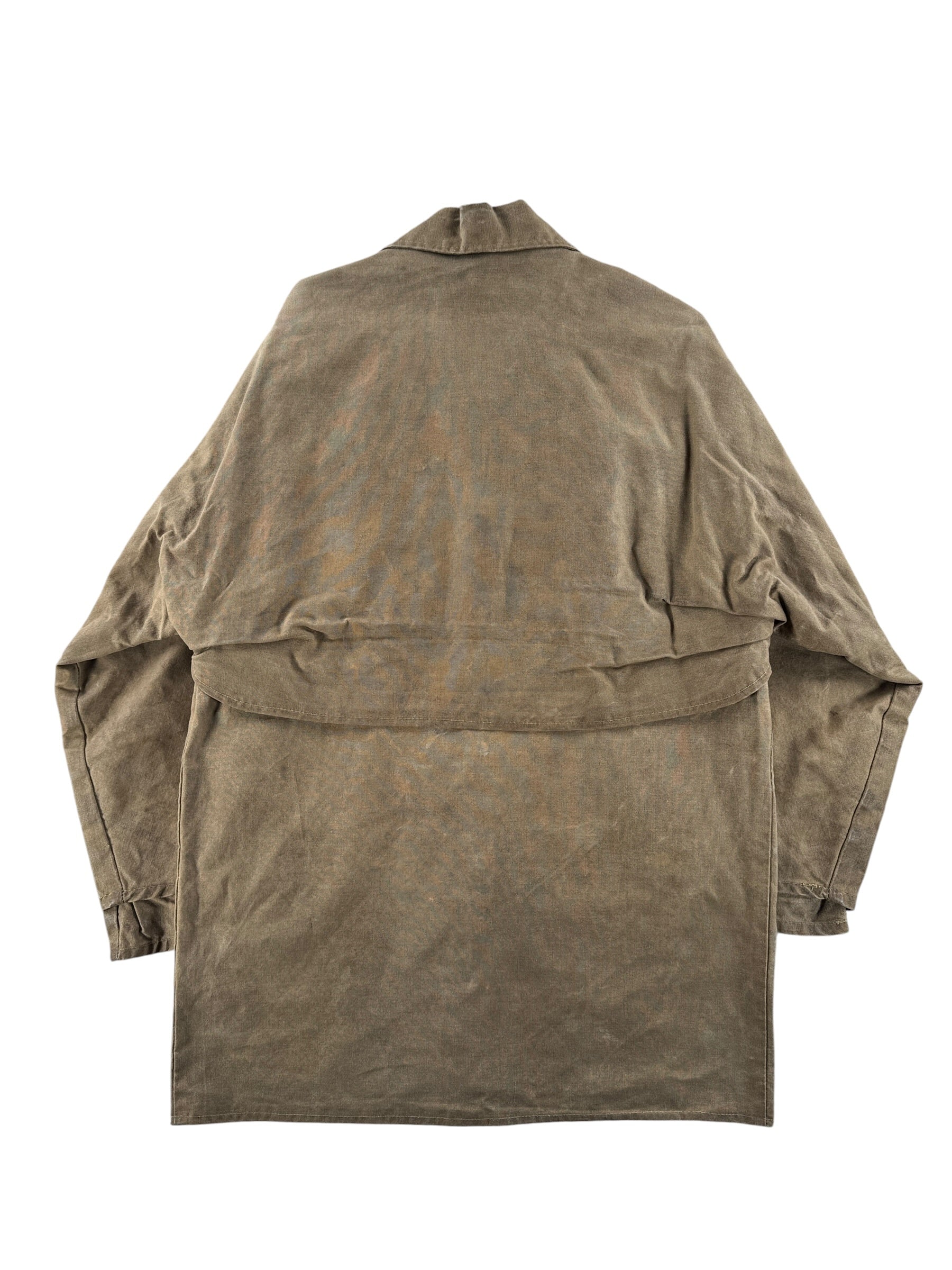 Back of Vintage Filson Tin Cloth Jacket SZ M
