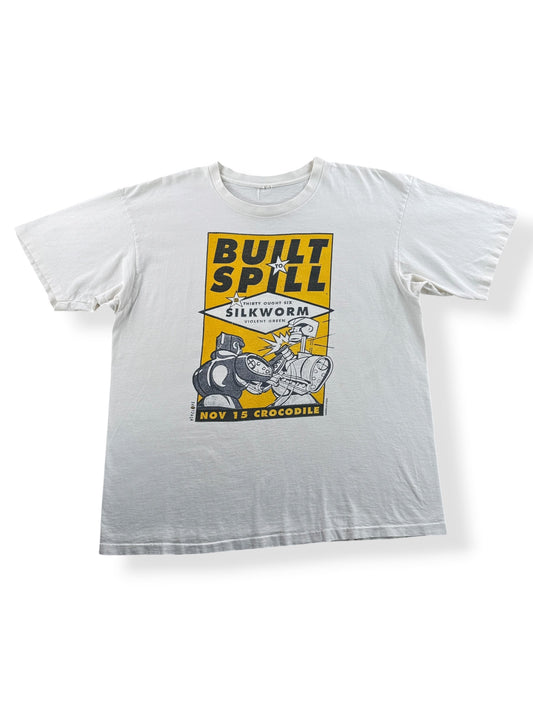 Front of Vintage Built to Spill Silkworm Crocodile Cafe Show Tee SZ XL