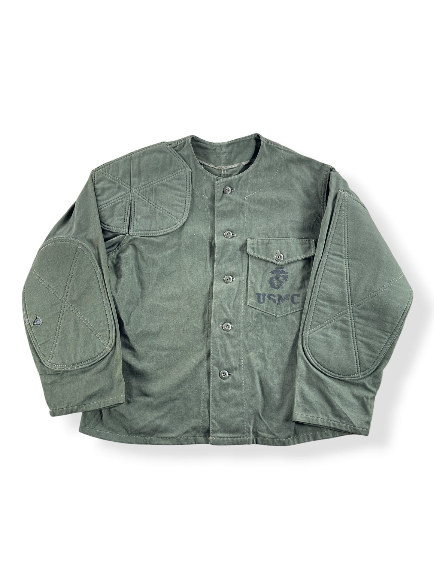 Front of Vintage USMC Shooters Coat SZ L
