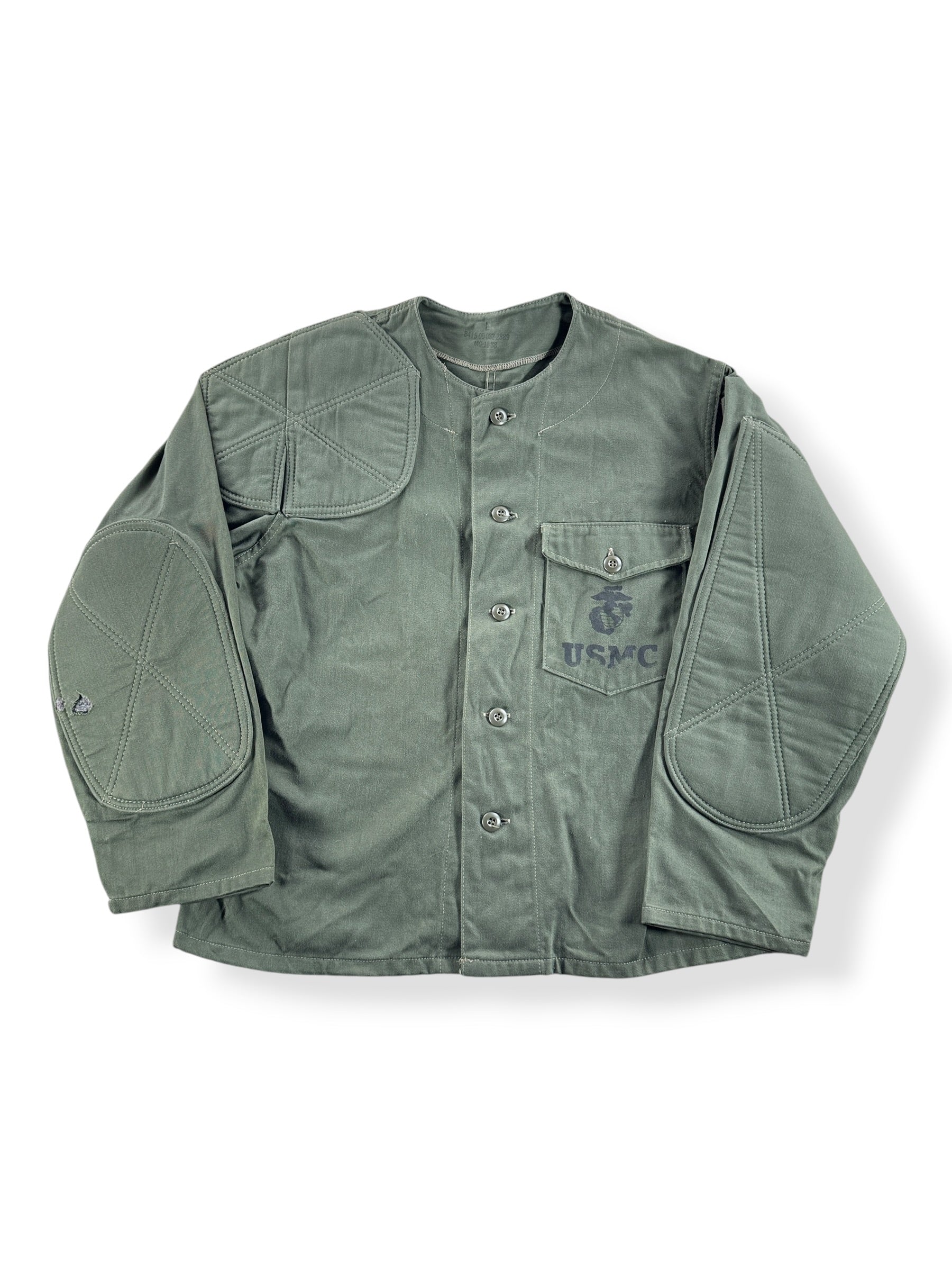 Front of Vintage USMC Shooters Coat SZ L