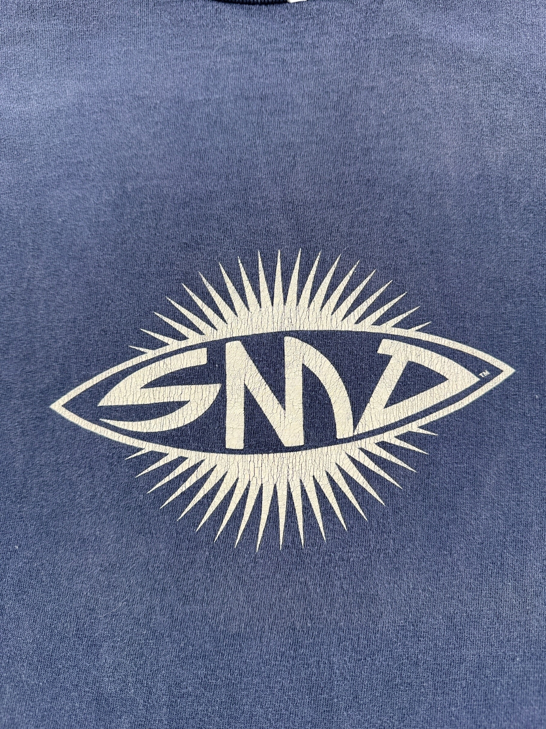 Graphic of Vintage Oneita Santa Monica Airlines Santa Cruz Skate Tee SZ XL