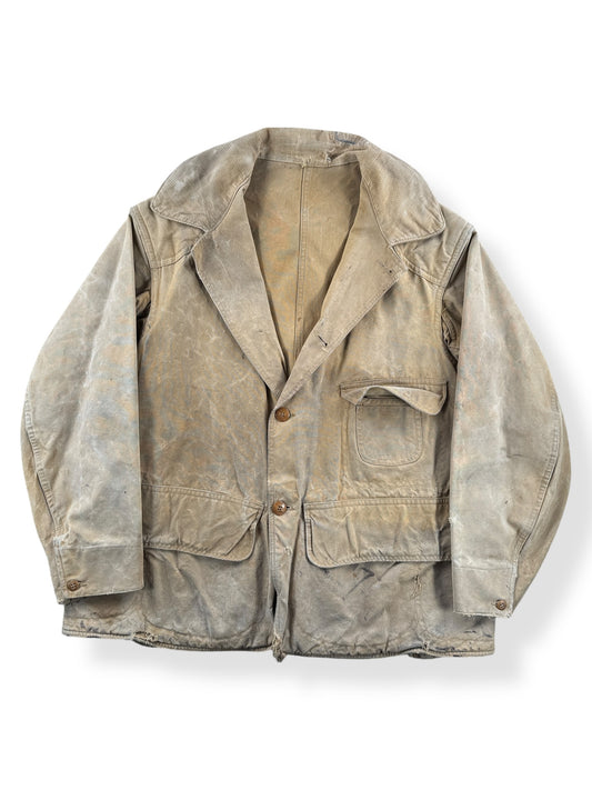 Front of Vintage 40s Era Hunting Jacket SZ M