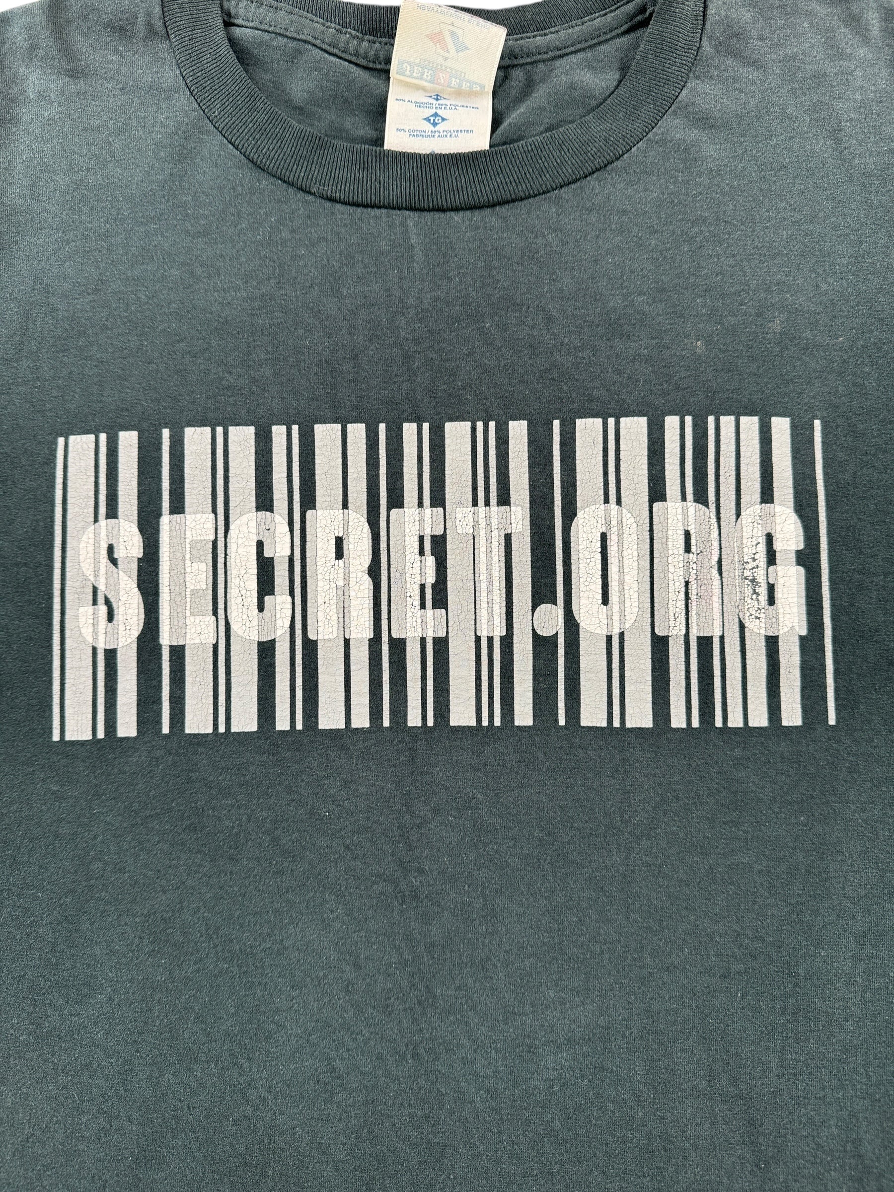 Graphic of Vintage Secret.org Longsleeve Tee SZ XL
