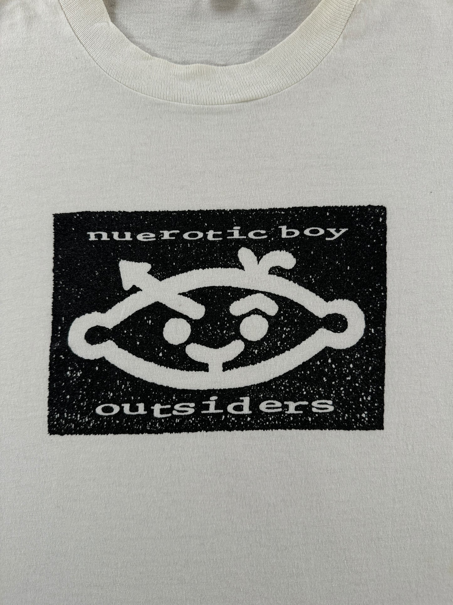 Front Graphic of Vintage Neurotic Outsiders Tee SZ L