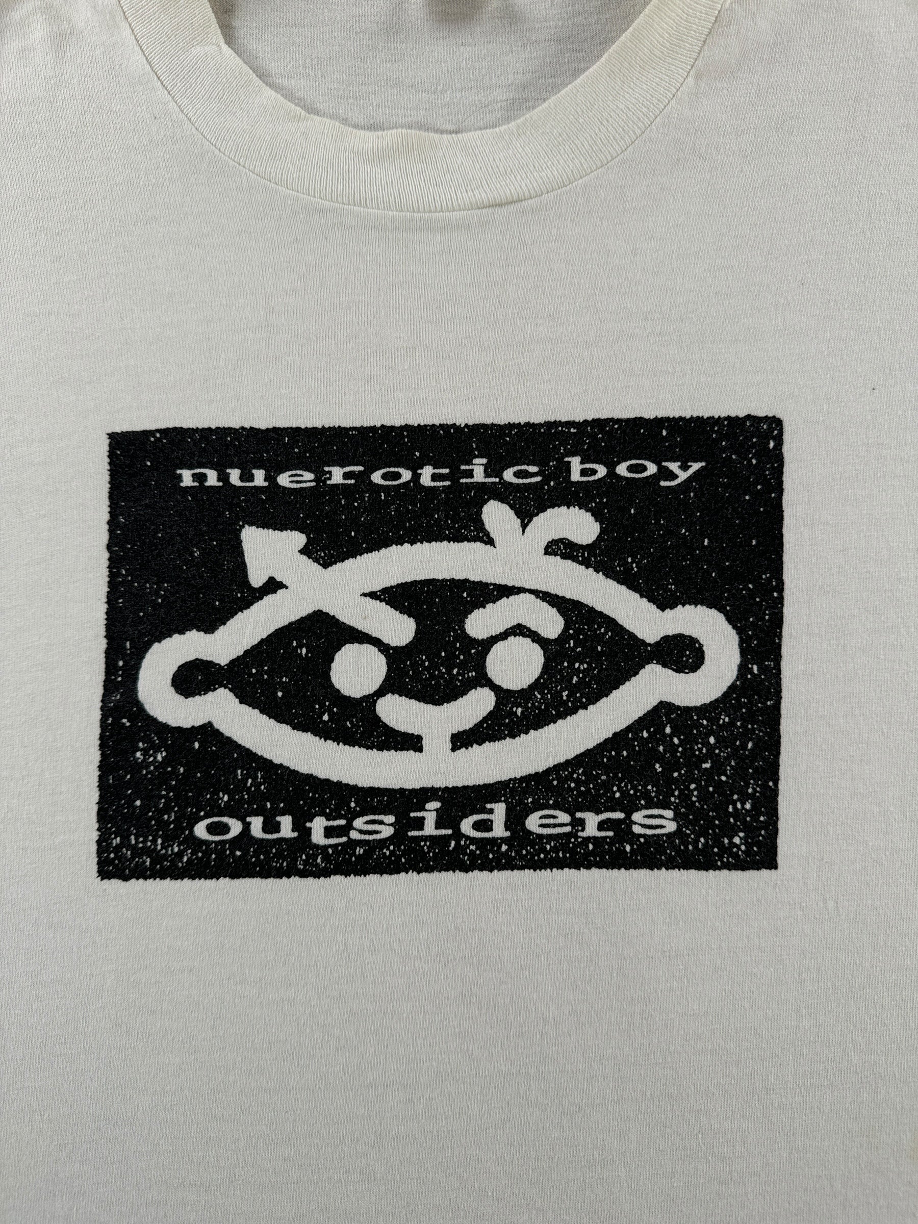 Front Graphic of Vintage Neurotic Outsiders Tee SZ L