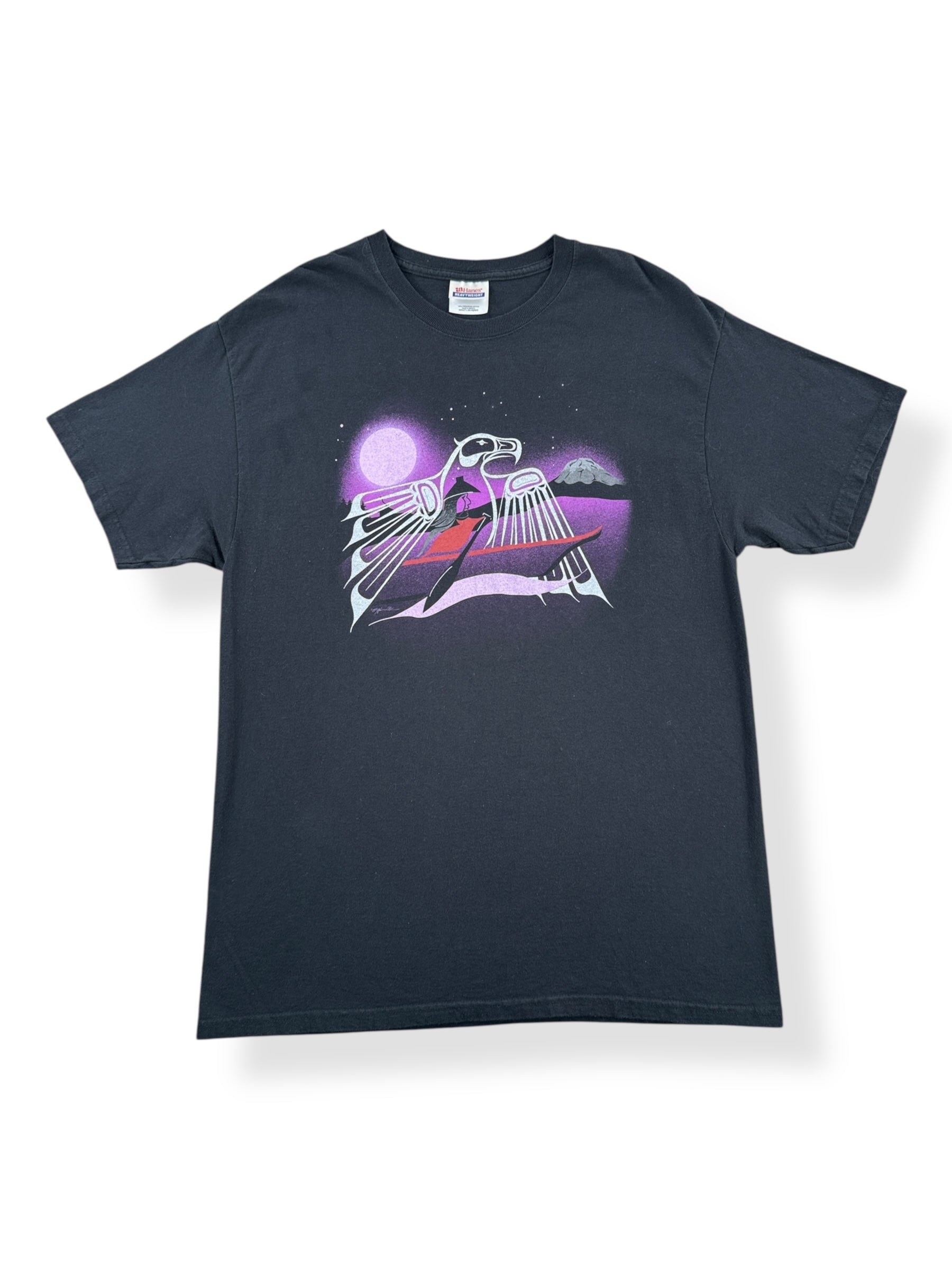 Front of Vintage Salish Art Tee SZ M
