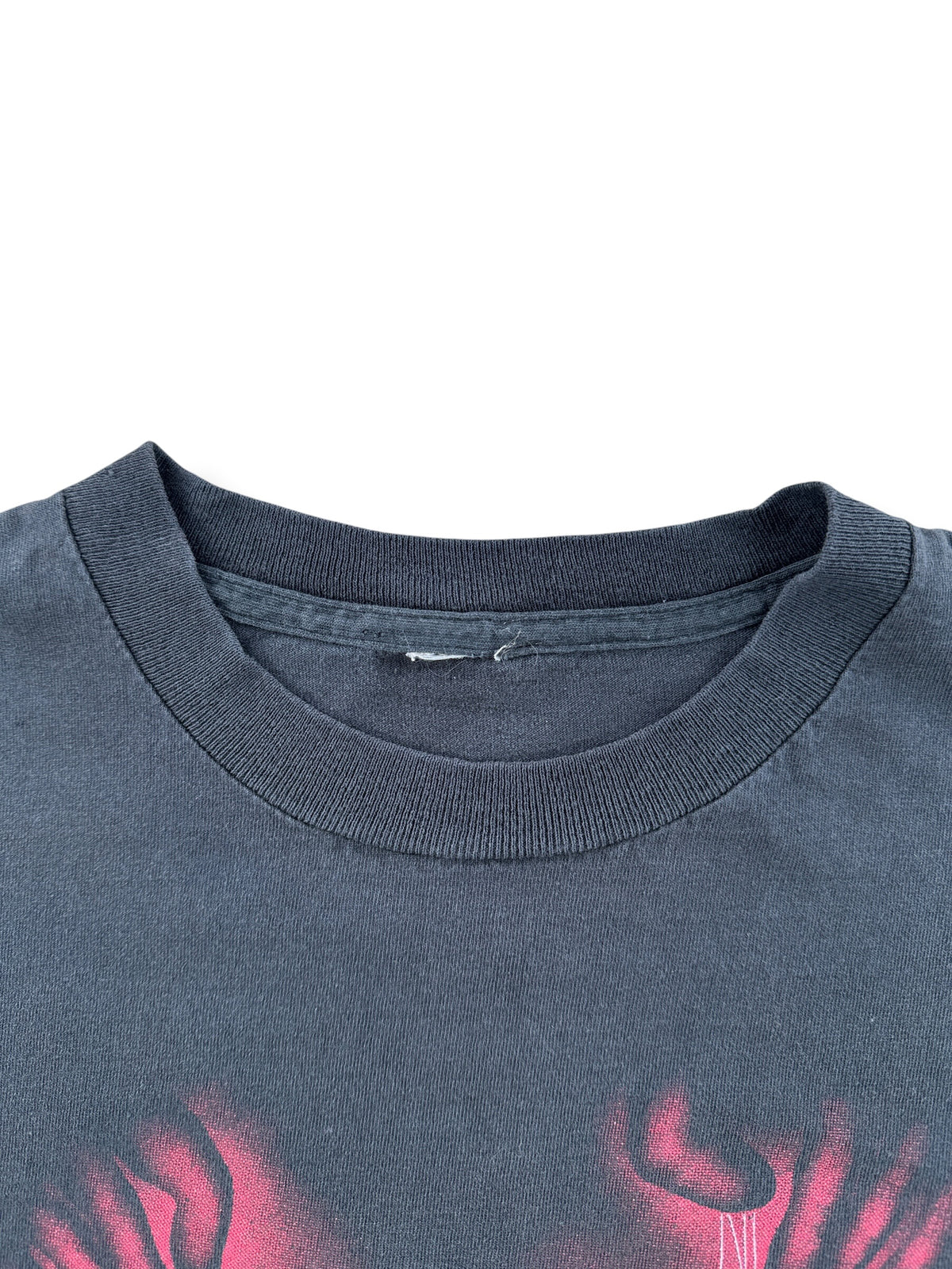 Collar on Vintage Metallica Master of Puppets Shirt SZ L
