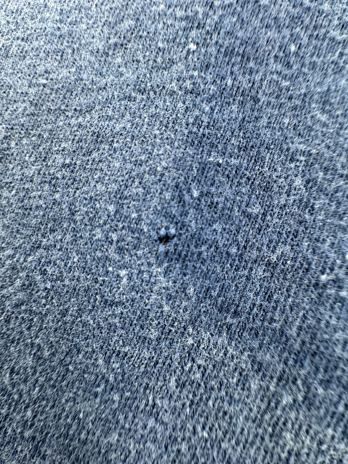 Small hole on front of Vintage 1970s Design Alive Ghost Fade Pocket Tee SZ S