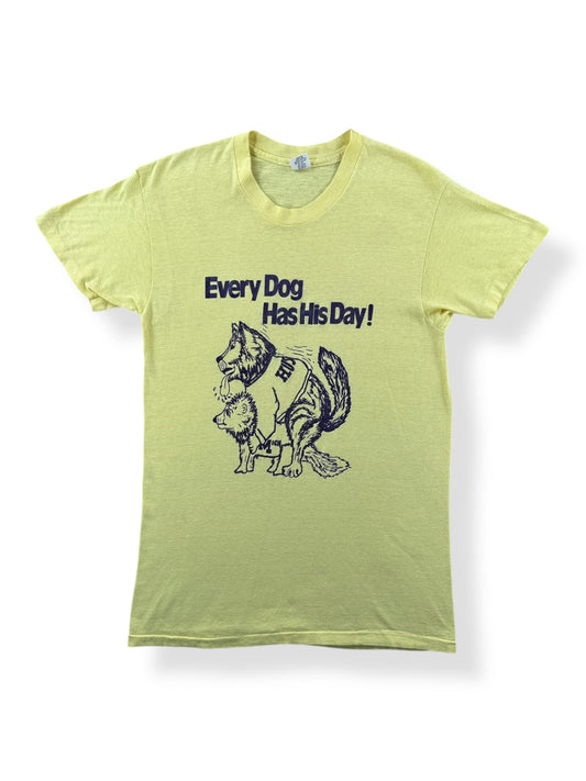 Front of Vintage 70s UW Wolverine Humpin Tee SZ S