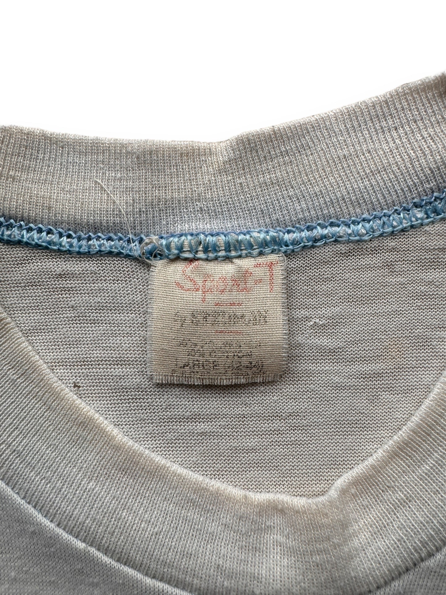 tag on Vintage Boeing Employee Fitness Tee SZ M-L
