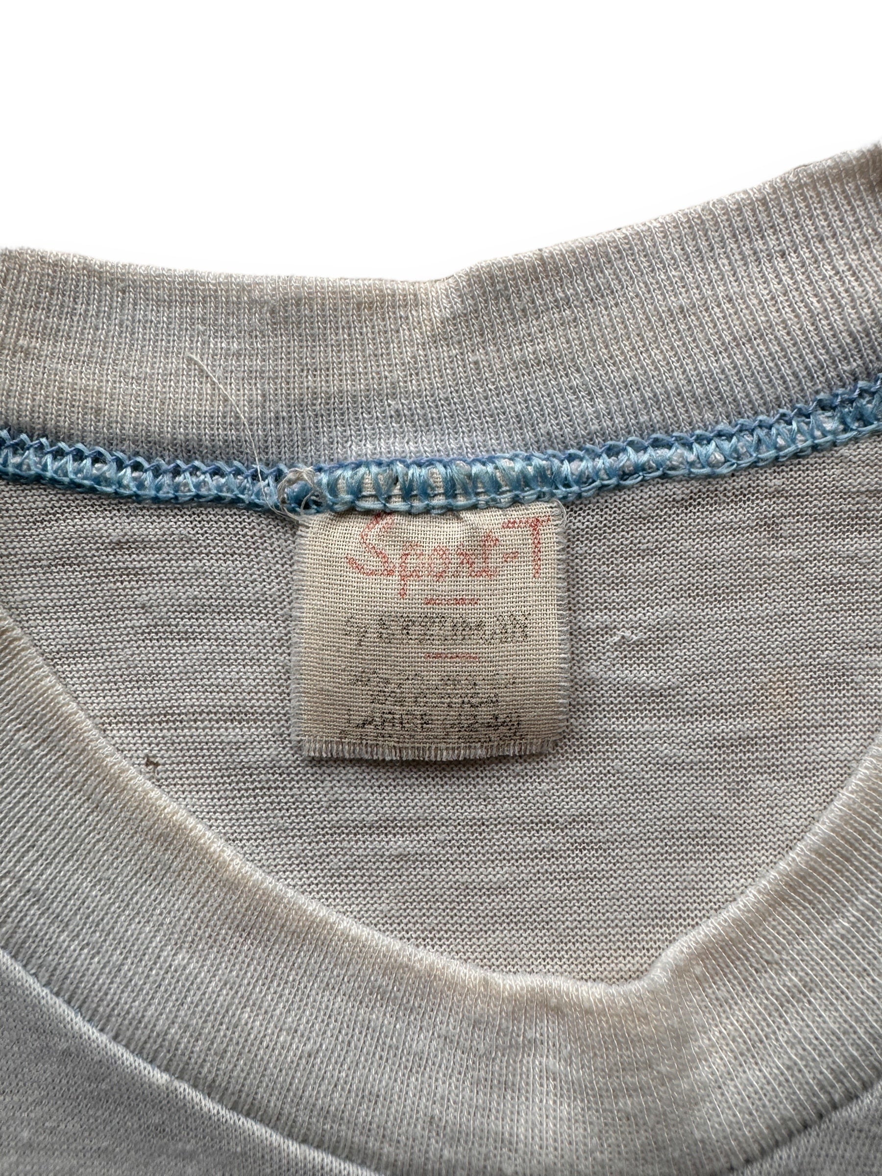 tag on Vintage Boeing Employee Fitness Tee SZ M-L