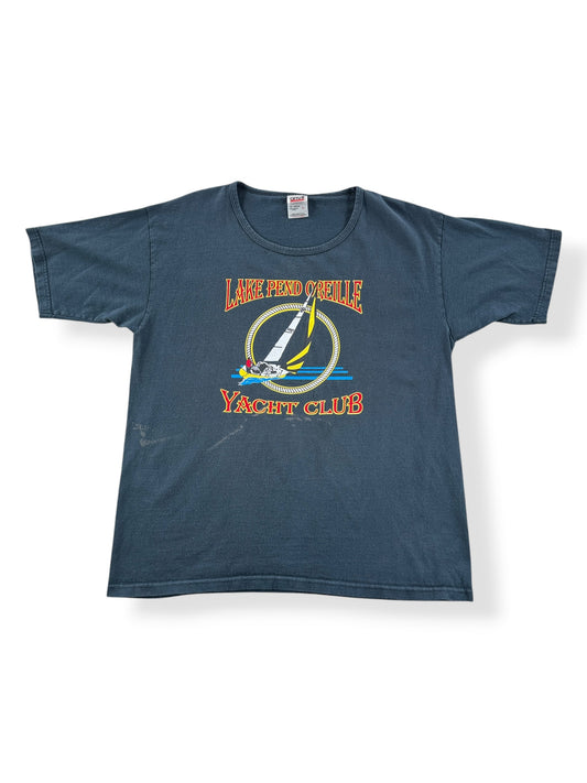 Front of Vintage Lake Pend Oreille Yacht Club Tee SZ L