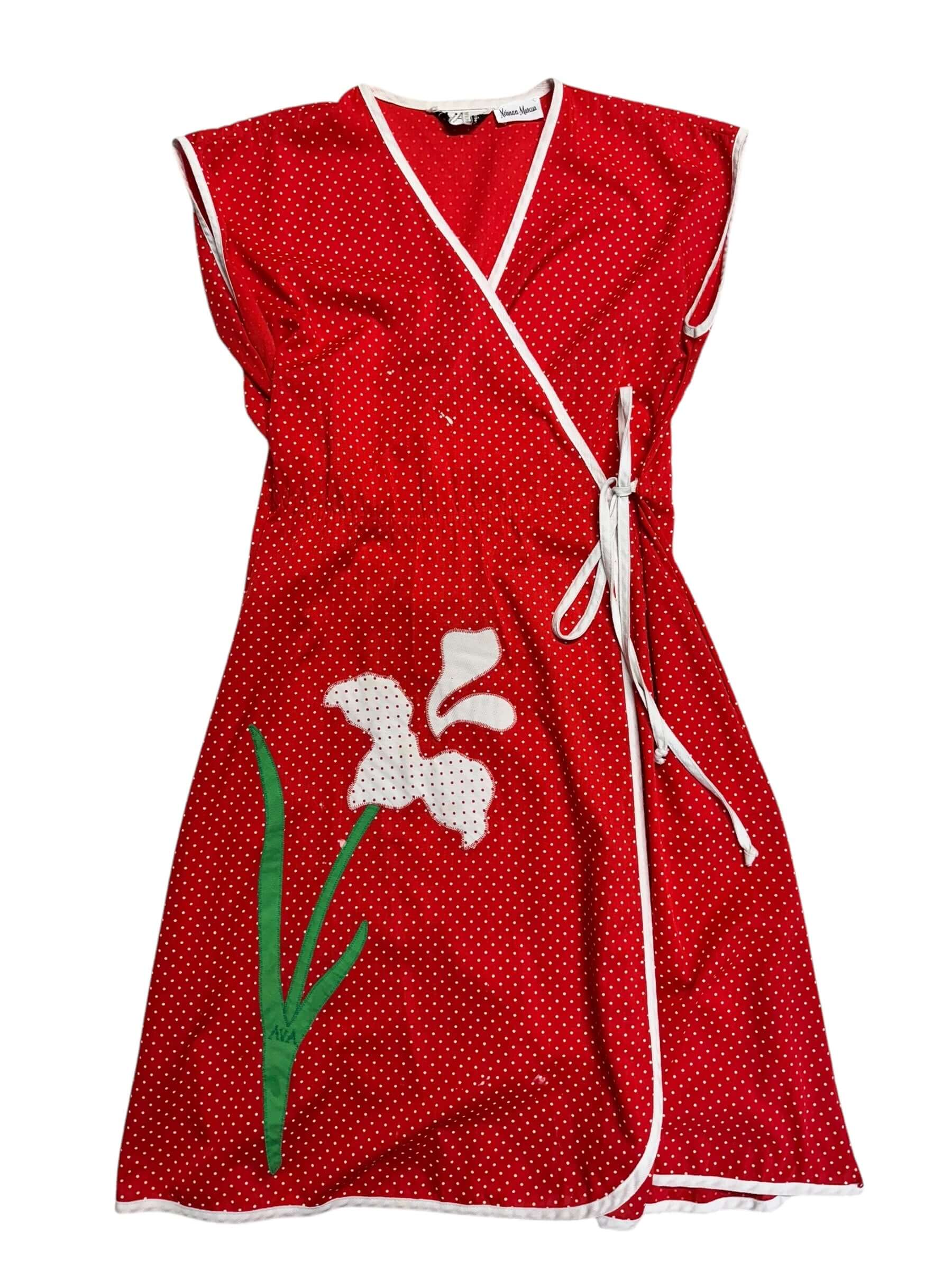 The Barn Owl 1970s Ava Bergman Wrap Dress L