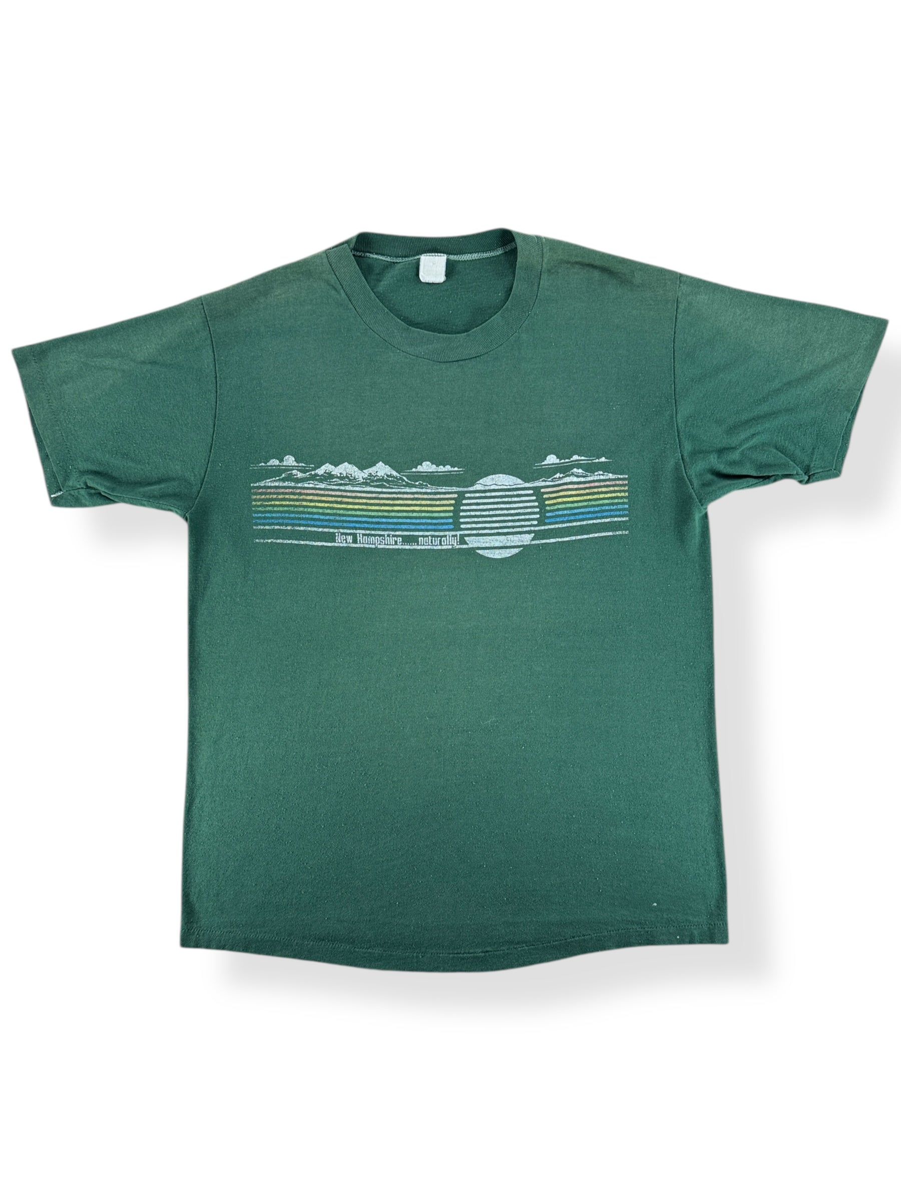 Front of Vintage New Hampshire Naturally Tee SZ L