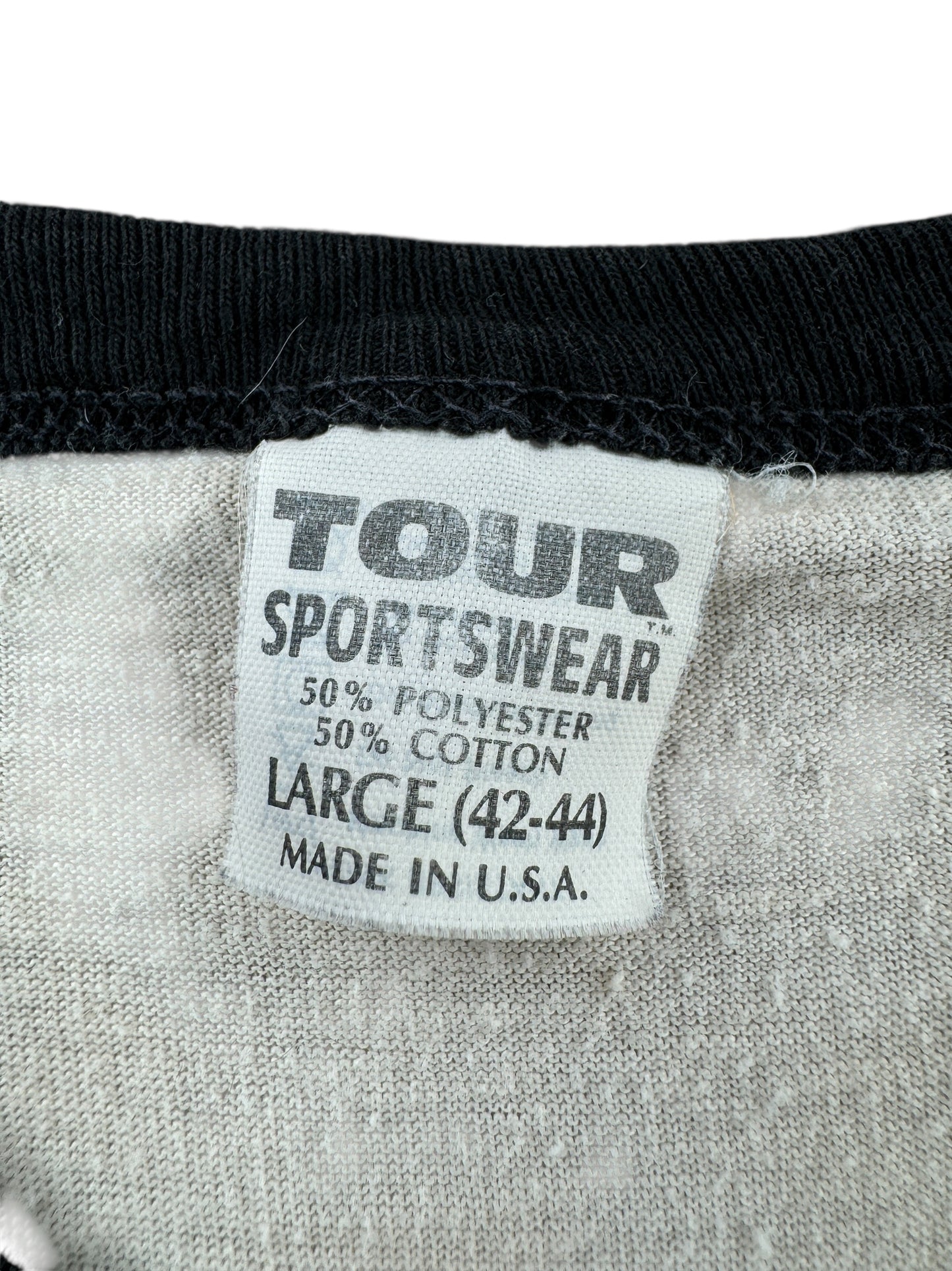Tag on Vintage 1979 Santana Raglan Tee SZ M