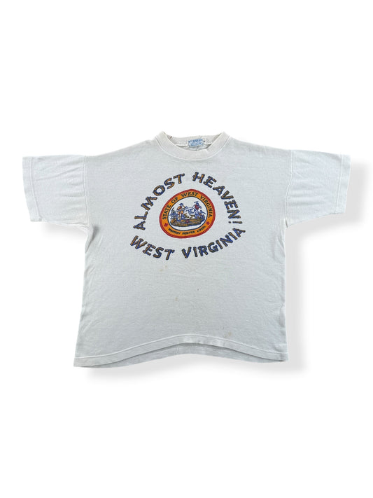 Front of Vintage 60s Almost Heaven Tee SZ L (Fits M)