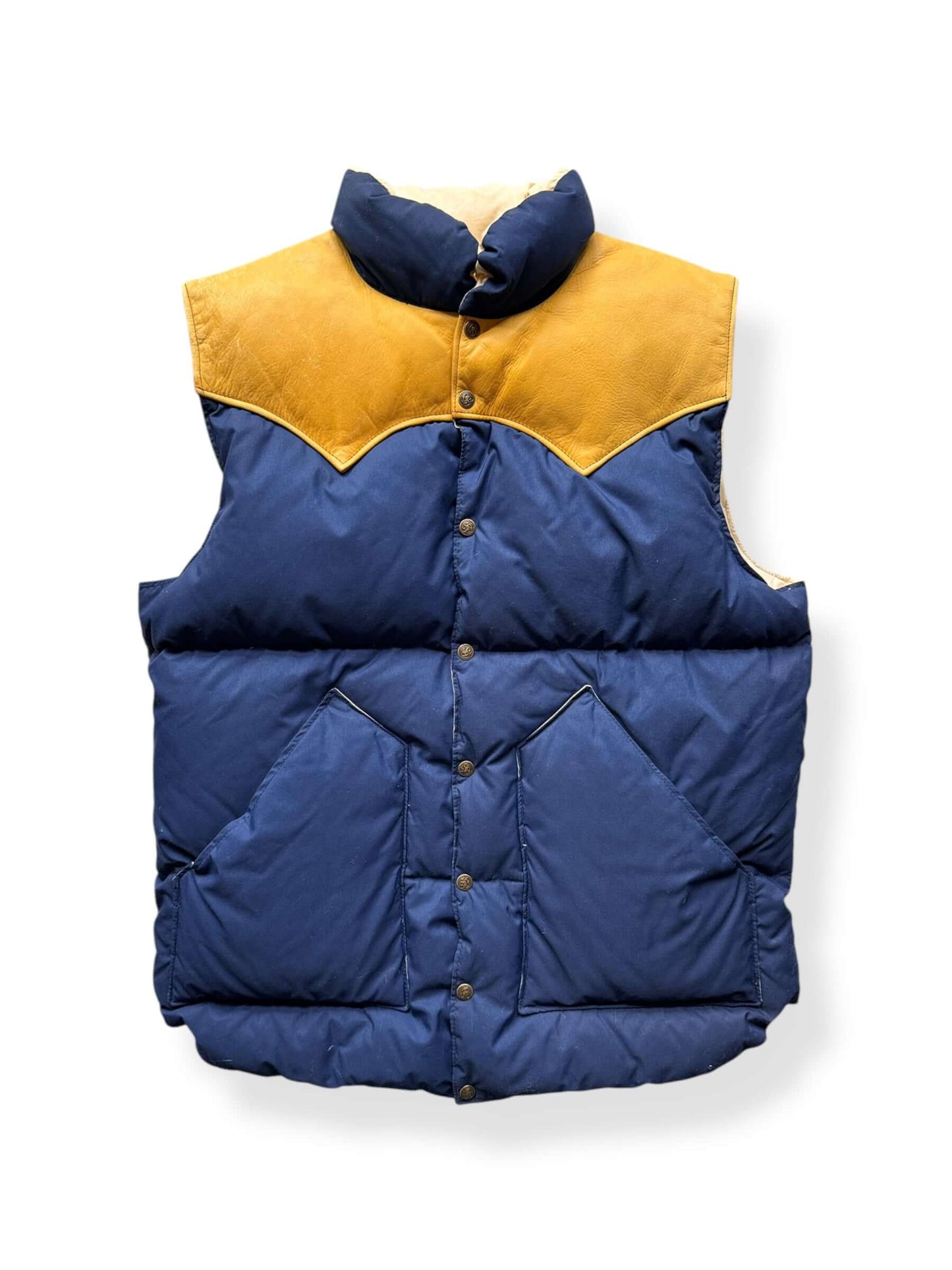 Front of Vintage Schaefer Outfitter Down Vest SZ 40