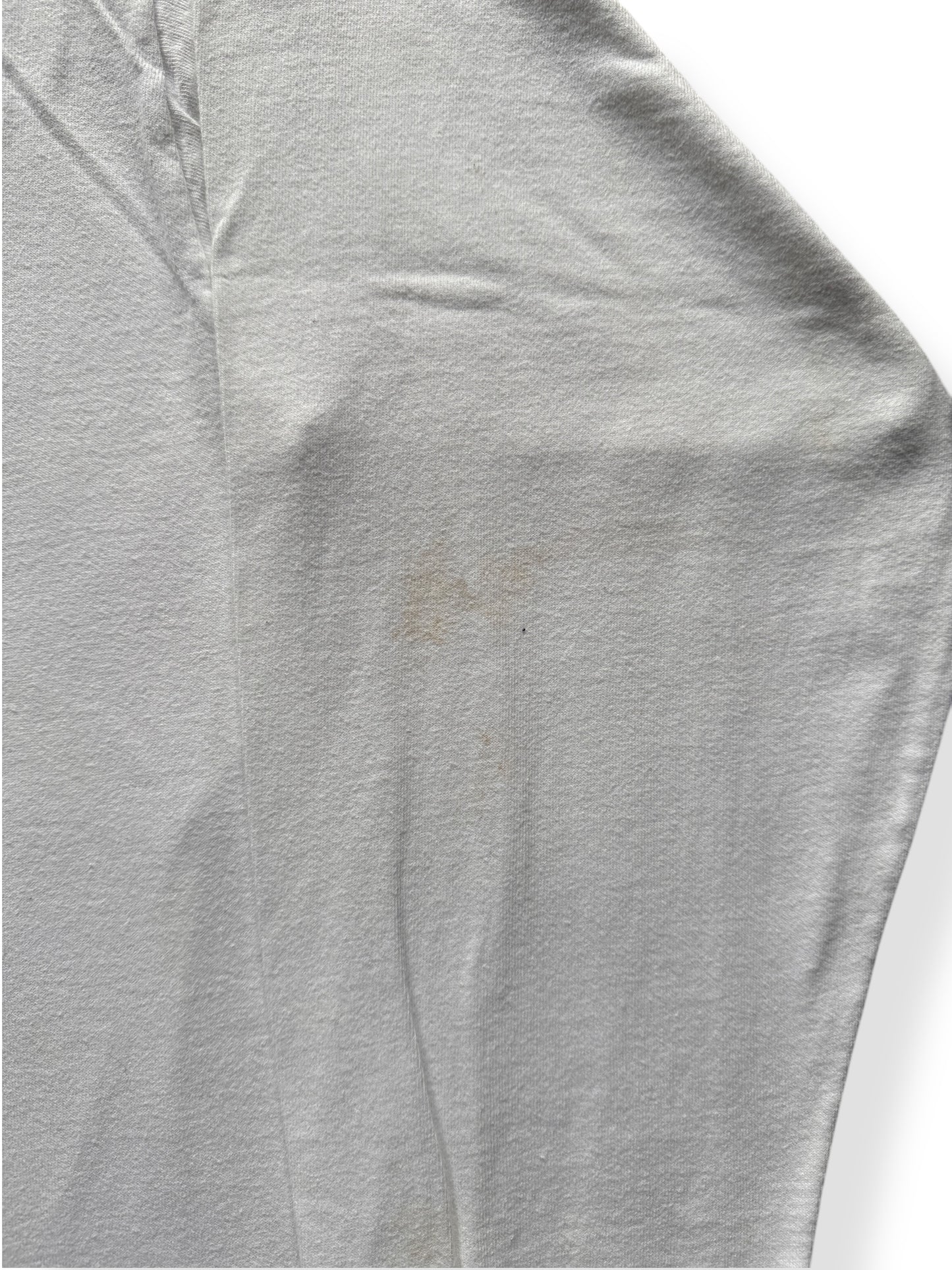 Stains on Left Sleeve of Vintage Pfizer Viagra Long Sleeve Tee SZ XL