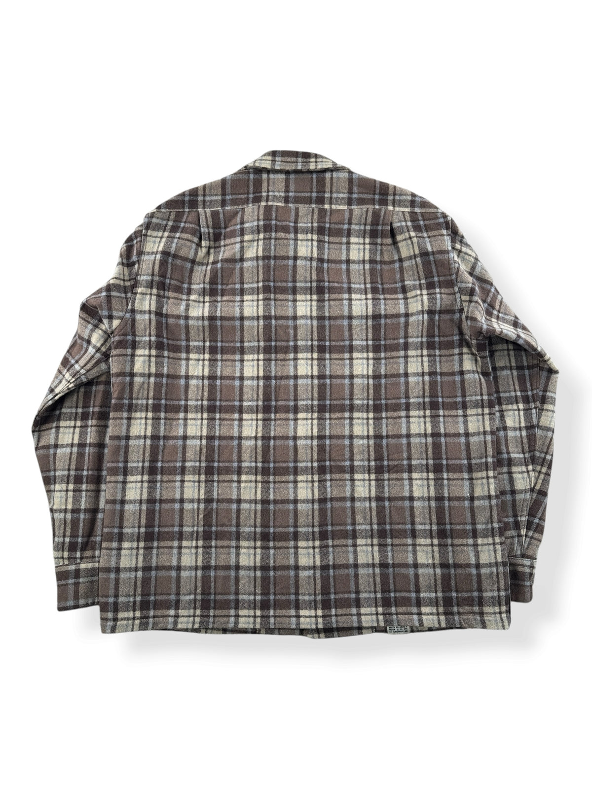 Back of Vintage Pendleton Brown Board Shirt SZ L