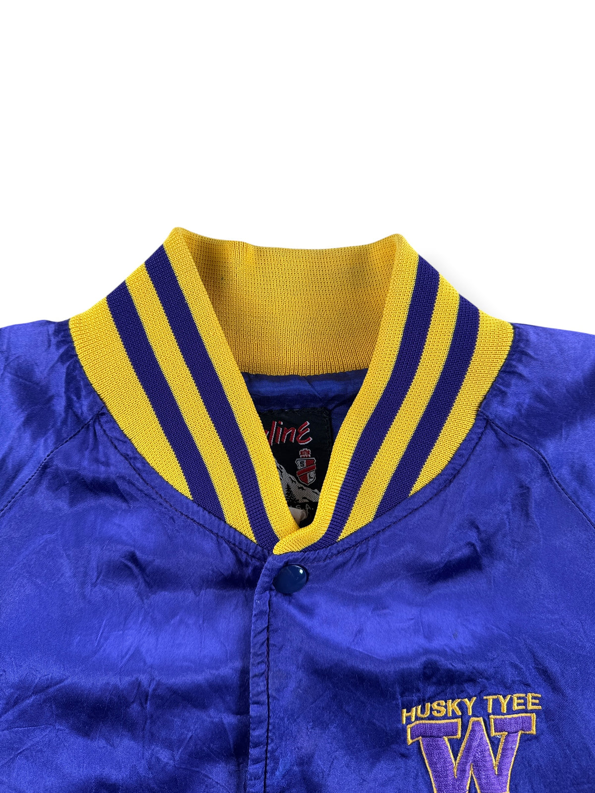 Collar on Vintage Skyline UW Club Jacket SZ M