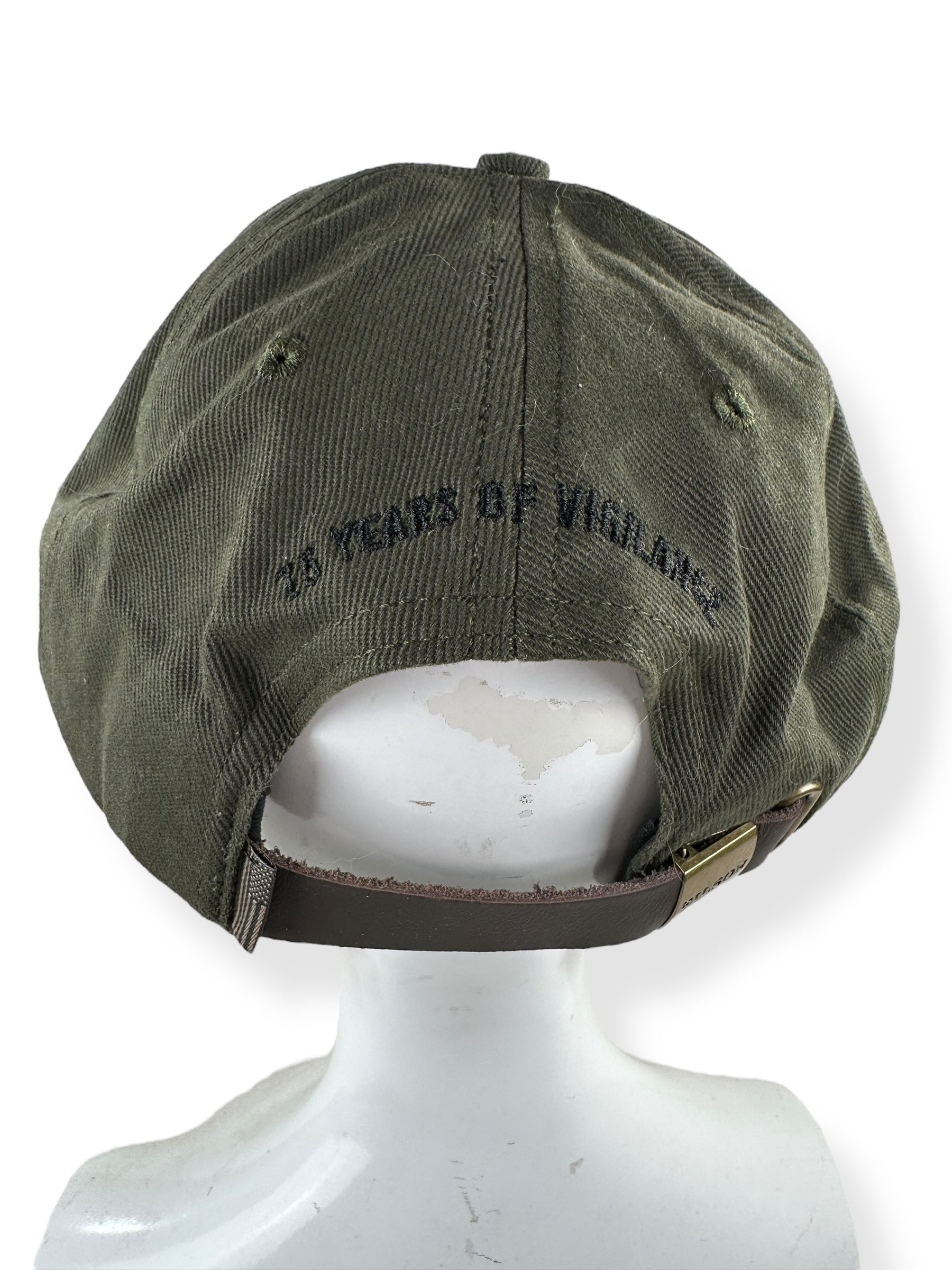 Rear View of NWT Filson Smokey the Bear 75th Anniversary Hat One Size Fits Most