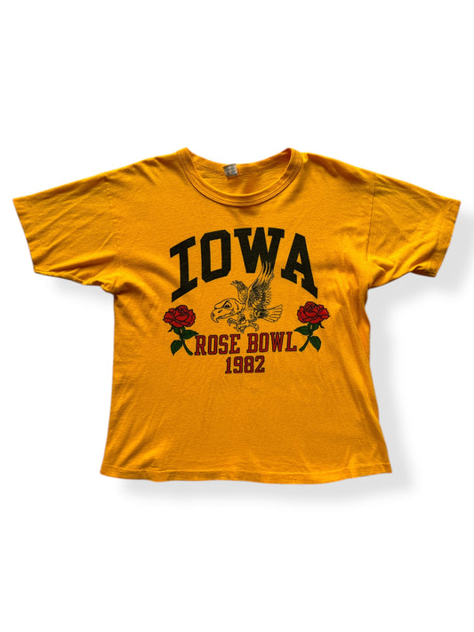 Front of Vintage 1982 Iowa Rose Bowl Tee SZ M