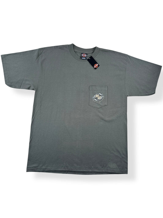 Front of Vintage Deadstock 2005 Biker Bobs Harley Detroit Tee SZ XL