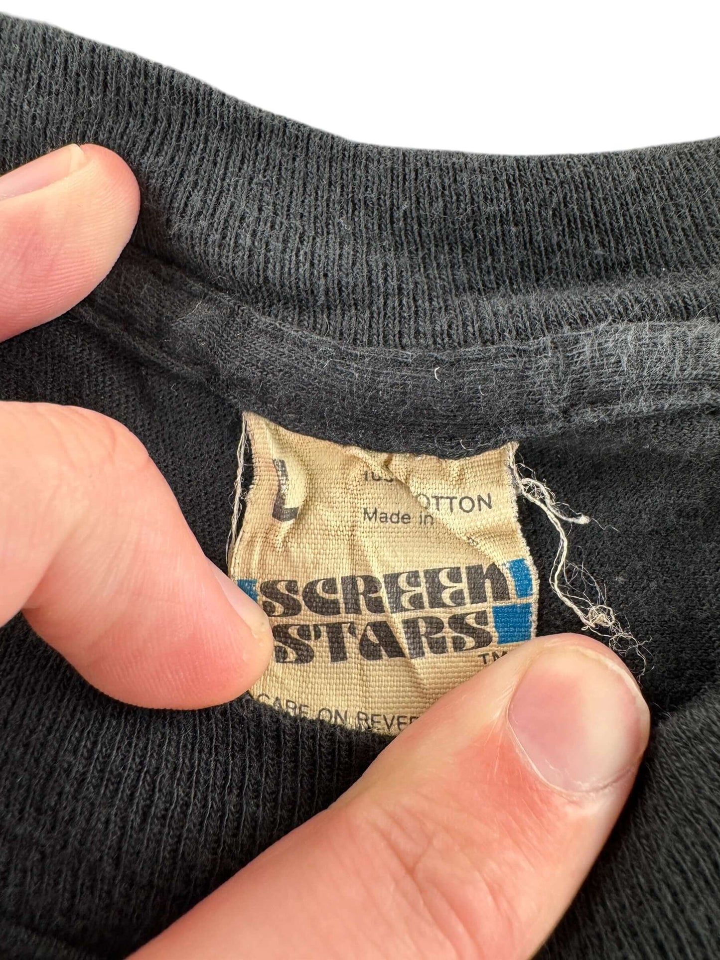 Tag on Vintage The Police Ghost In The Machine Tee SZ L (Fits S)
