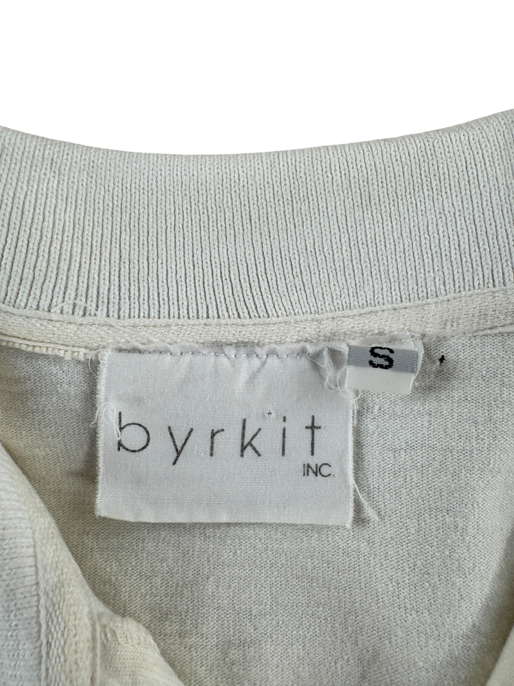 Tag on Vintage Byrkit Long Sleeve Shirt SZ S