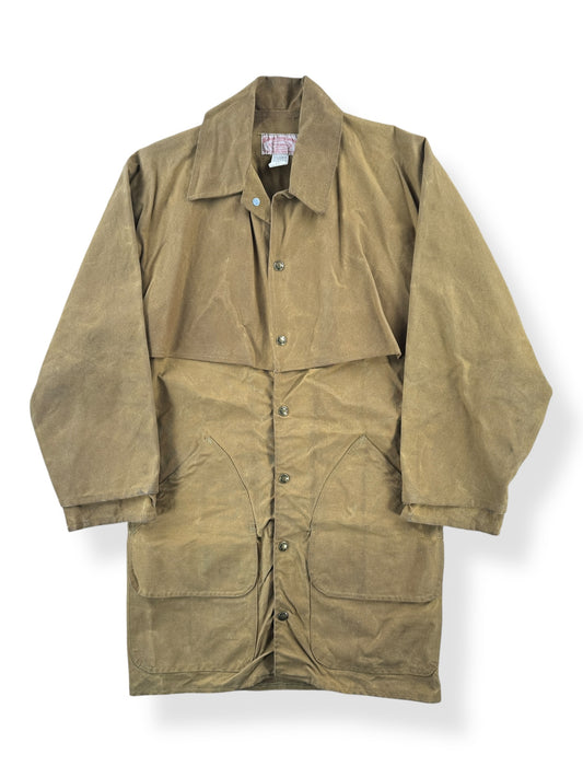 Front of Vintage Filson Style 68 Tin Cloth Jacket SZ S