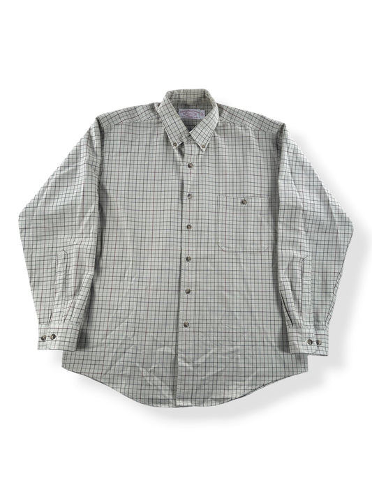 Front of Filson Plaid Wool Shirt SZ L