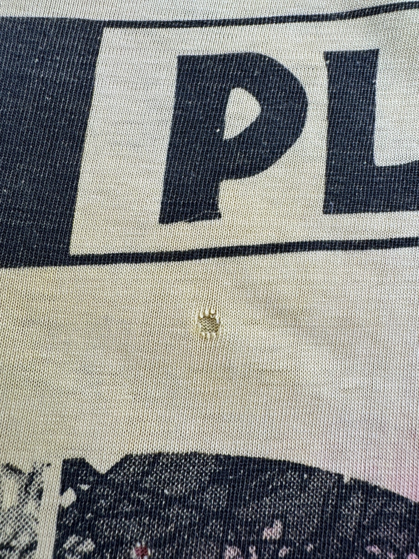 Hole on Vintage Winterland Page Plant 1995 No Quarter Thrasher SZ XL