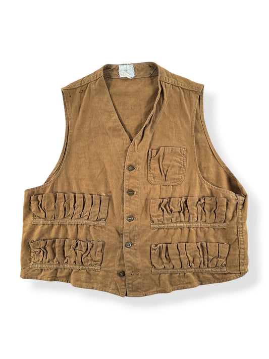 Front of Vintage Hunting Vest SZ M