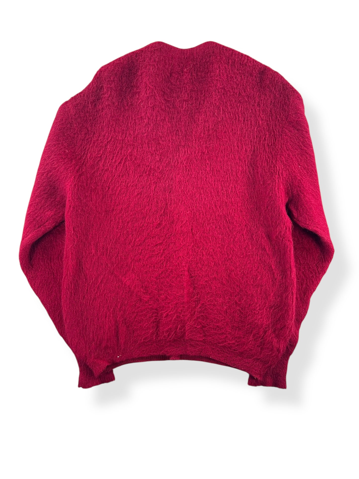Back of Vintage Towncraft Mohair Cardigan SZ M