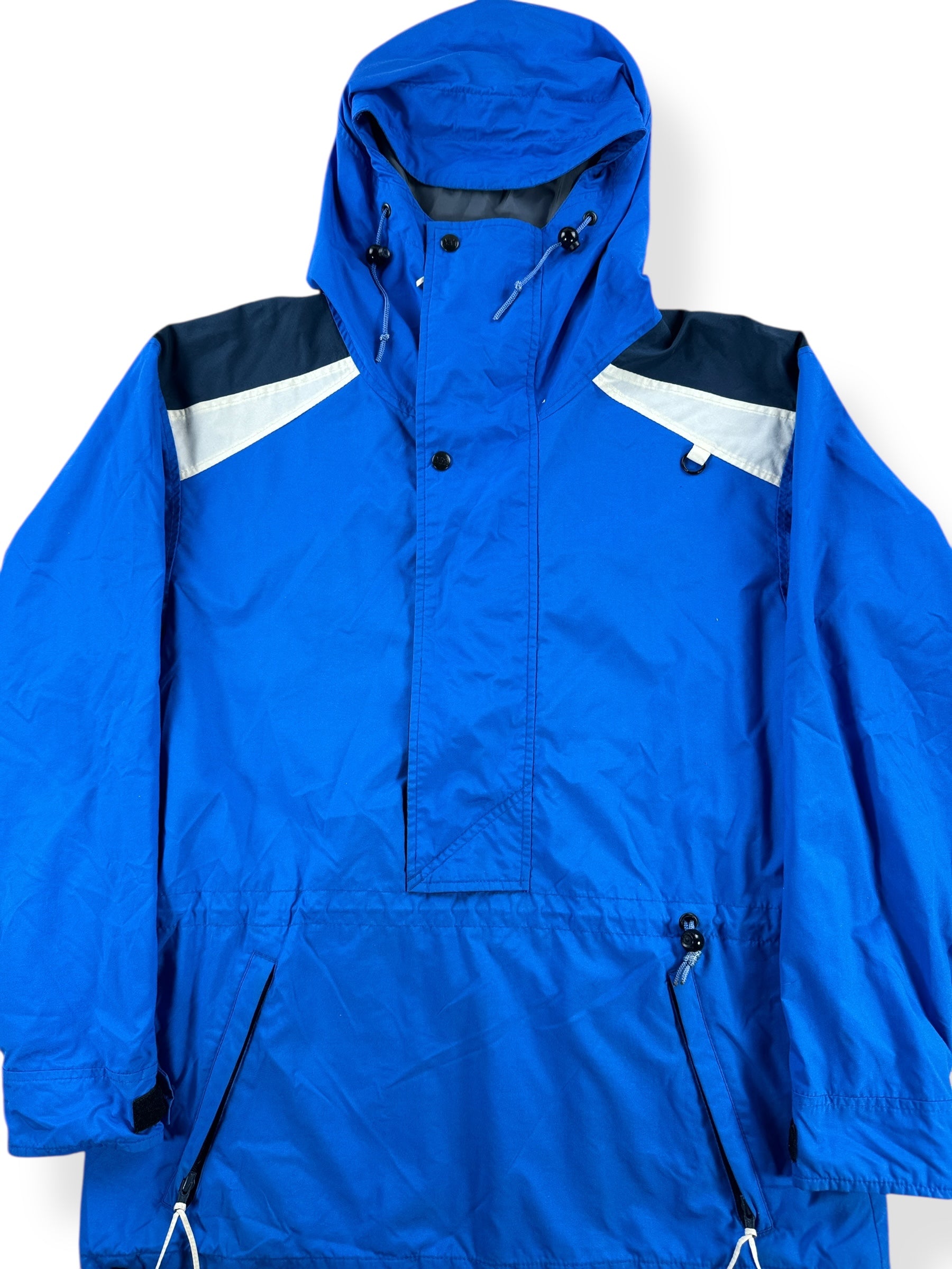 Front Close Up of Vintage 90s REI Windbreaker Anorak SZ M
