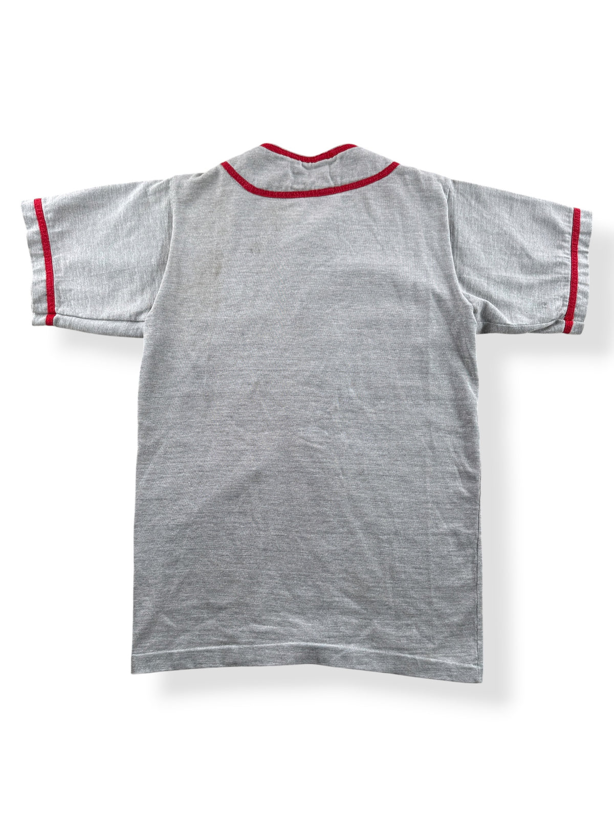 Back of Vintage 50s NW Mustangs Baseball Jersey SZ S (Fits XXS)