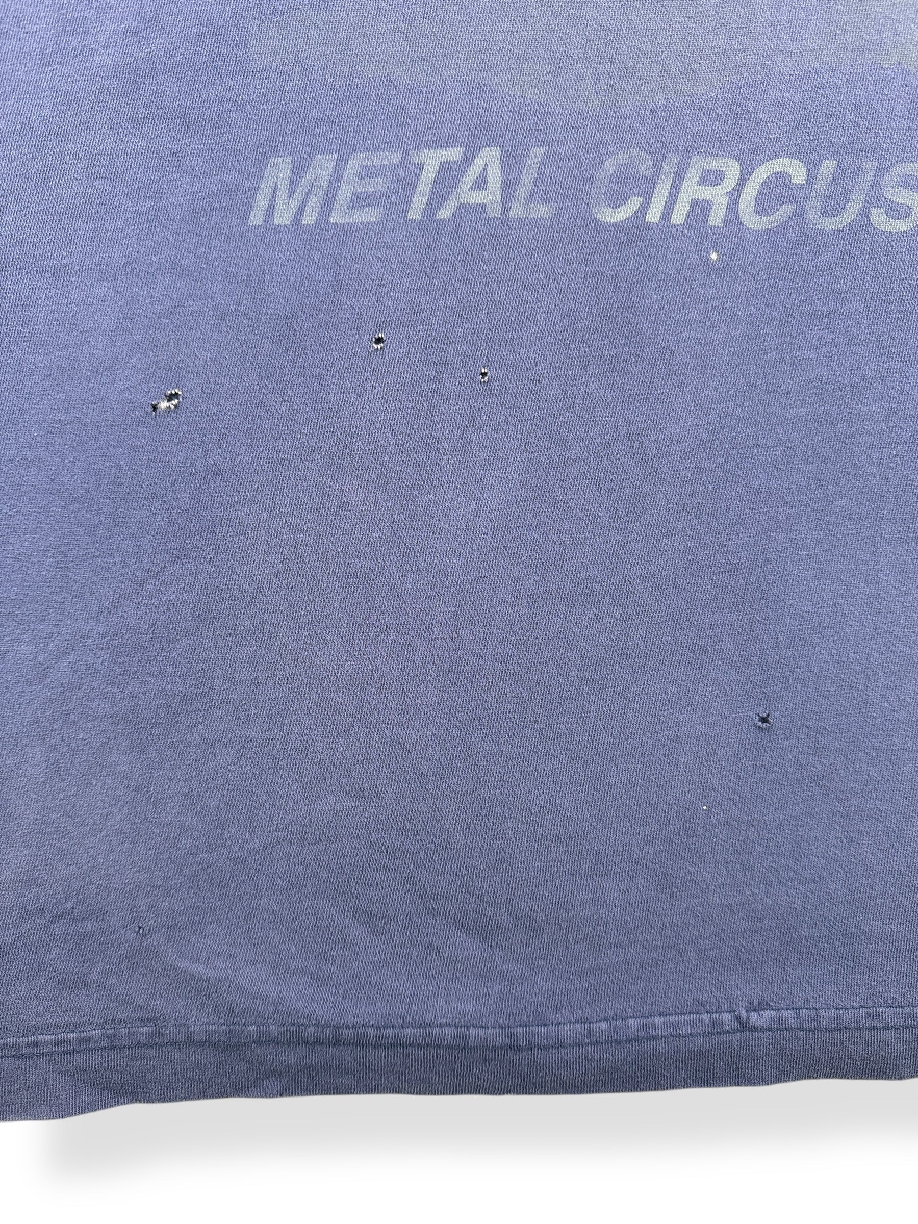 Holes on Vintage Conqueror Heavy Weight Twill Shirt SZ L