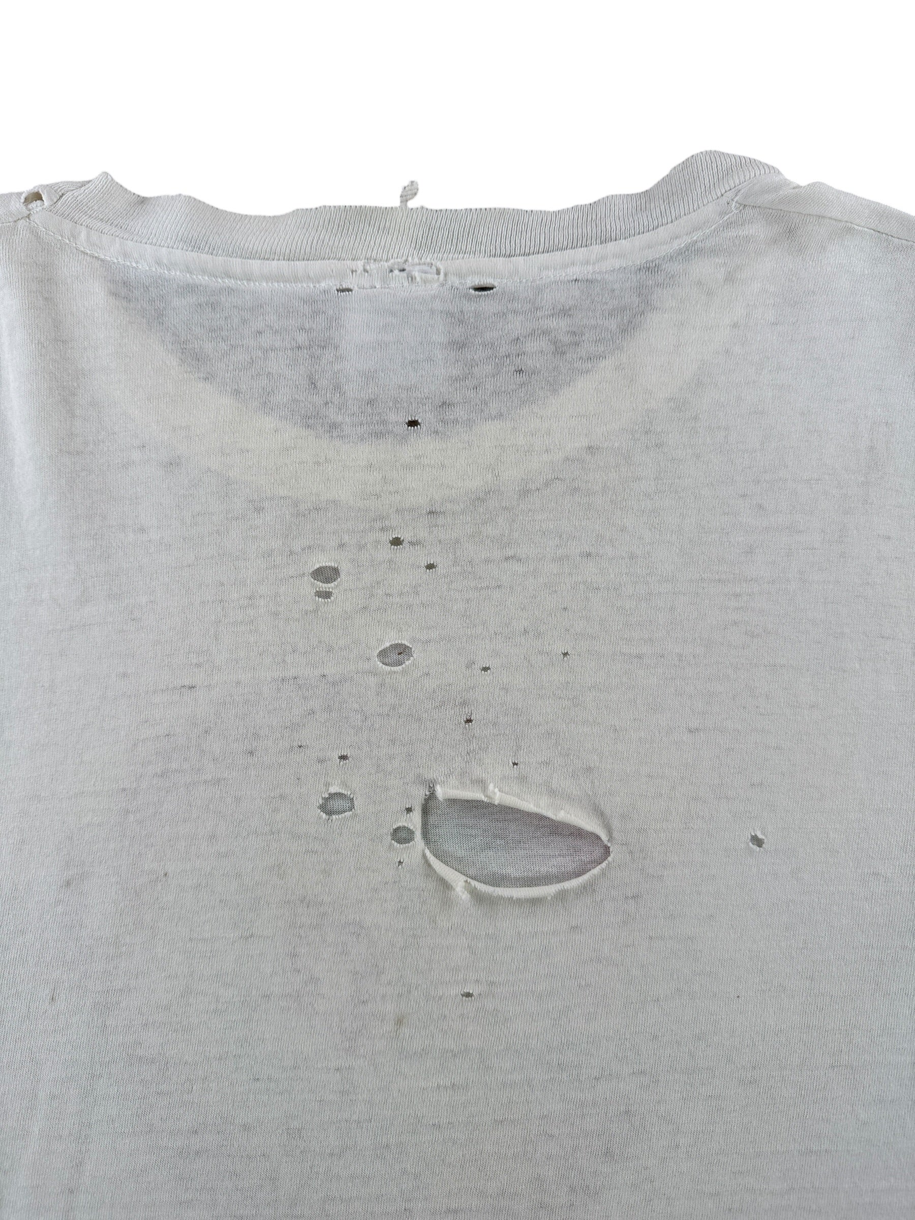 Wear on Vintage Canadian Crooner K.D. Lang Long Sleeve Thrasher Tee SZ XL