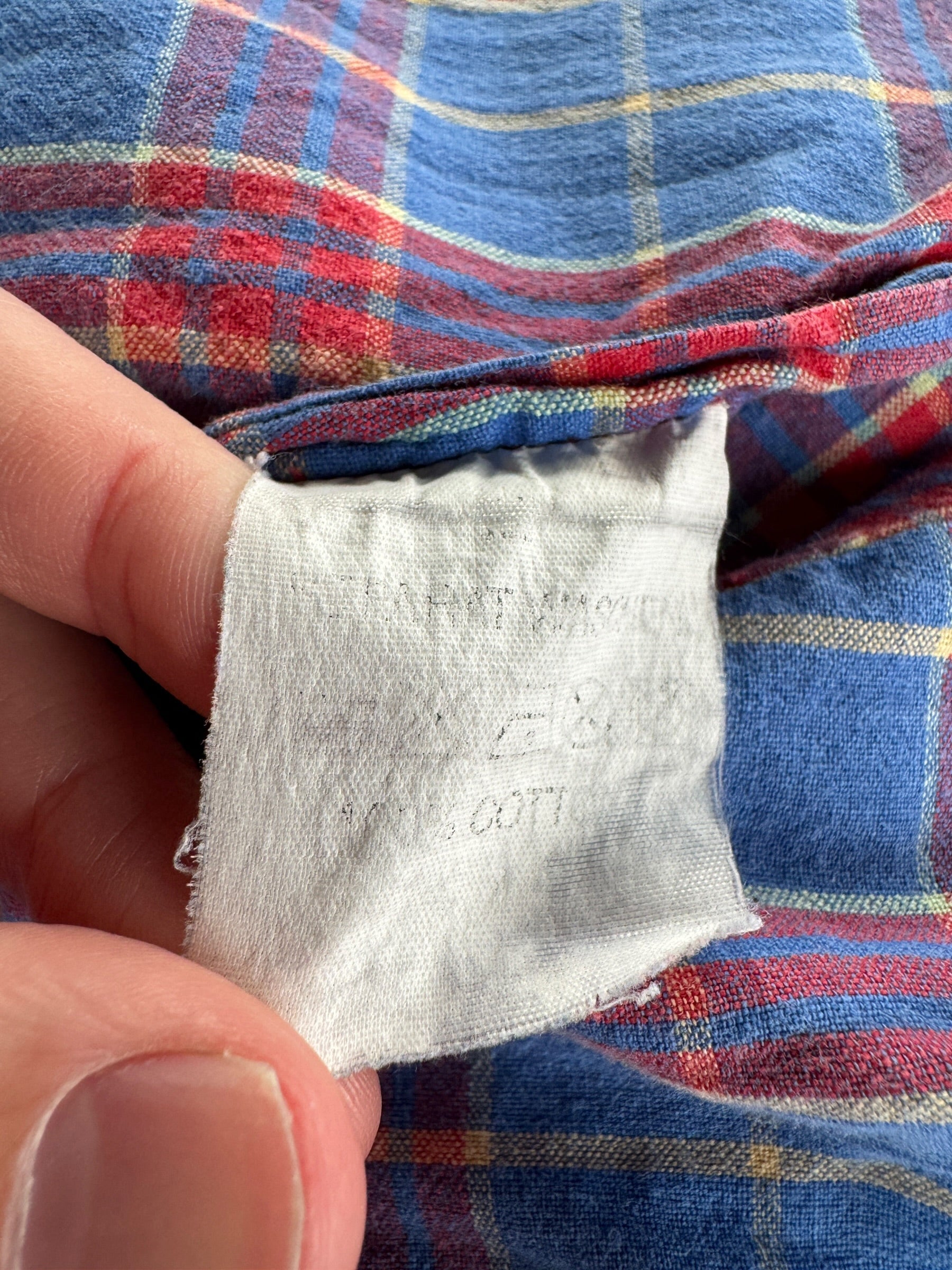Label on Vintage Reversible Anorak Hoodie SZ XXL