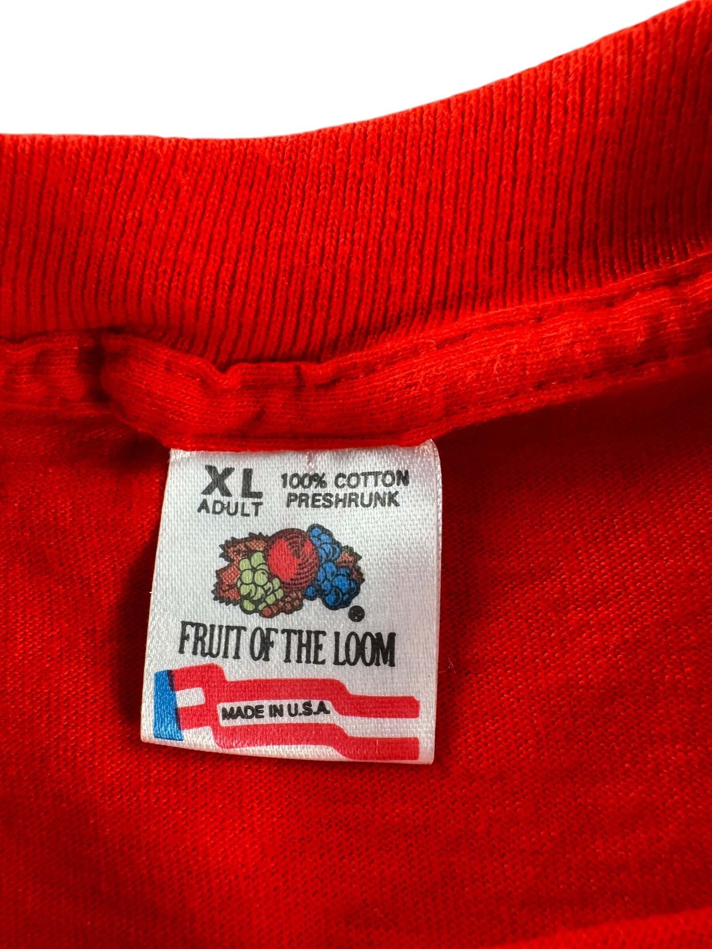 Tag on Vintage Rainier Beer Tee SZ XL (Fits L)
