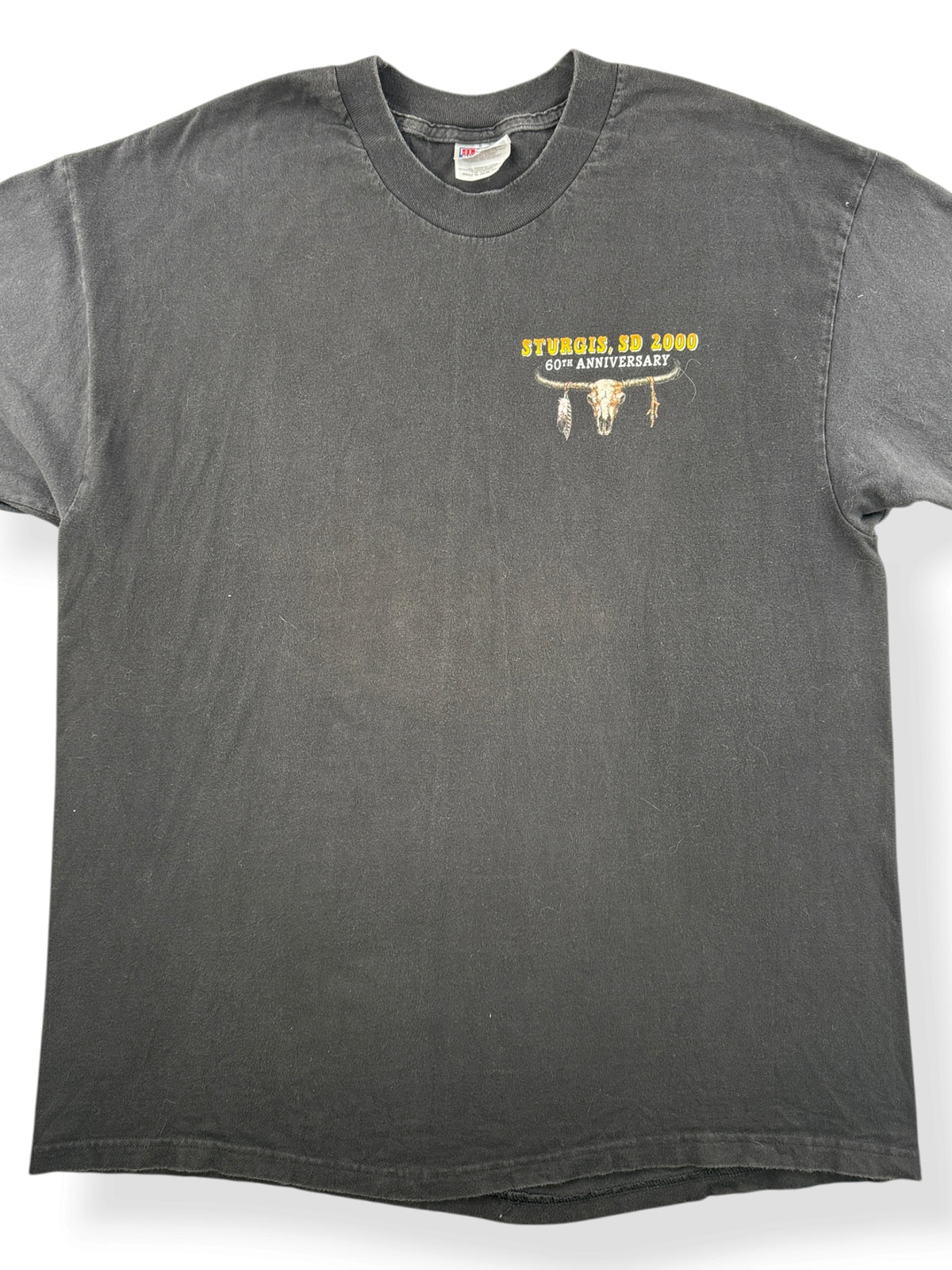 Close-up of Vintage '00 Sturgis Tee SZ XL